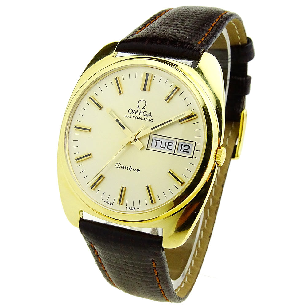 Omega Geneve Vintage 18ct Gold Automatic