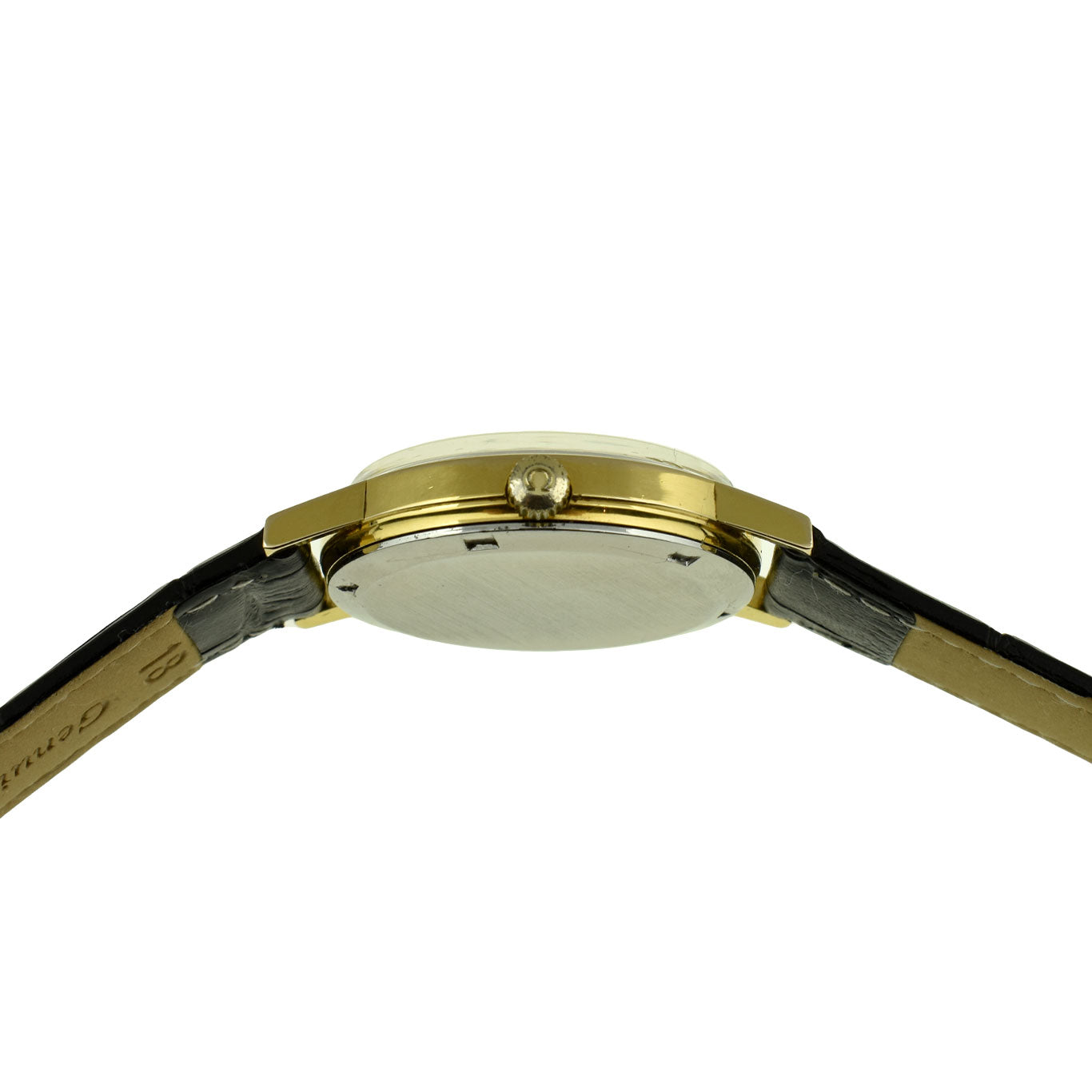 Omega Geneve Gold Plate Mechanical Wristwatch