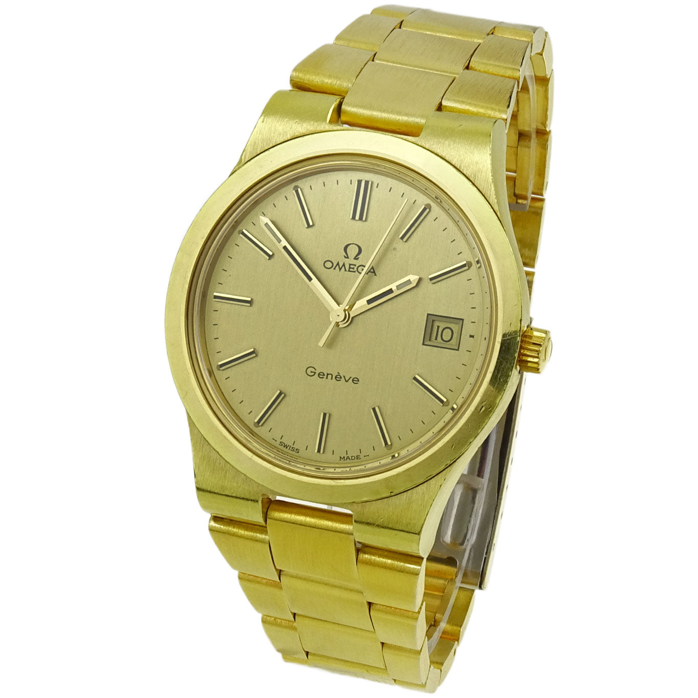 Omega Geneve Vintage Gold Plated Mechanical