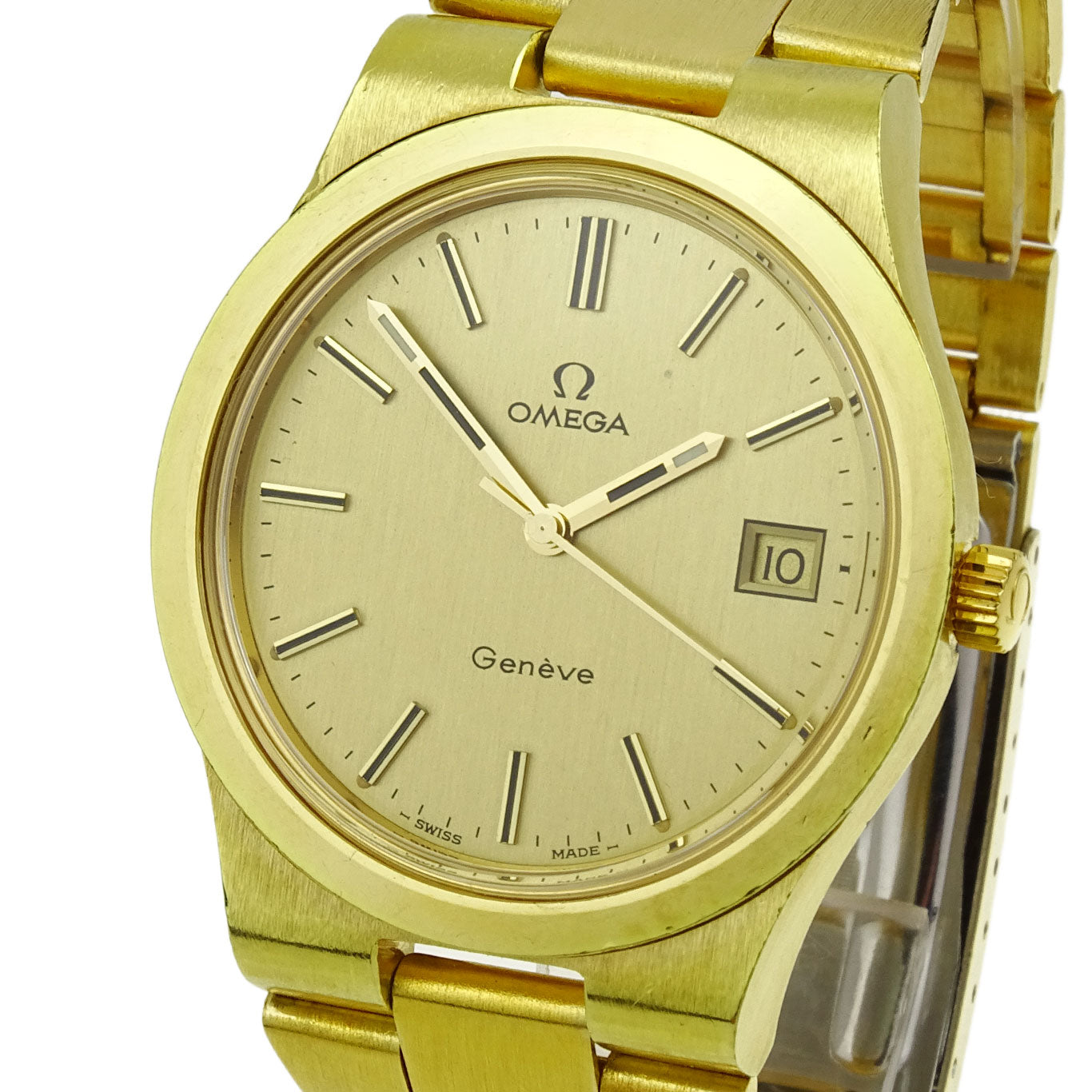 Omega Geneve Vintage Gold Plated Mechanical