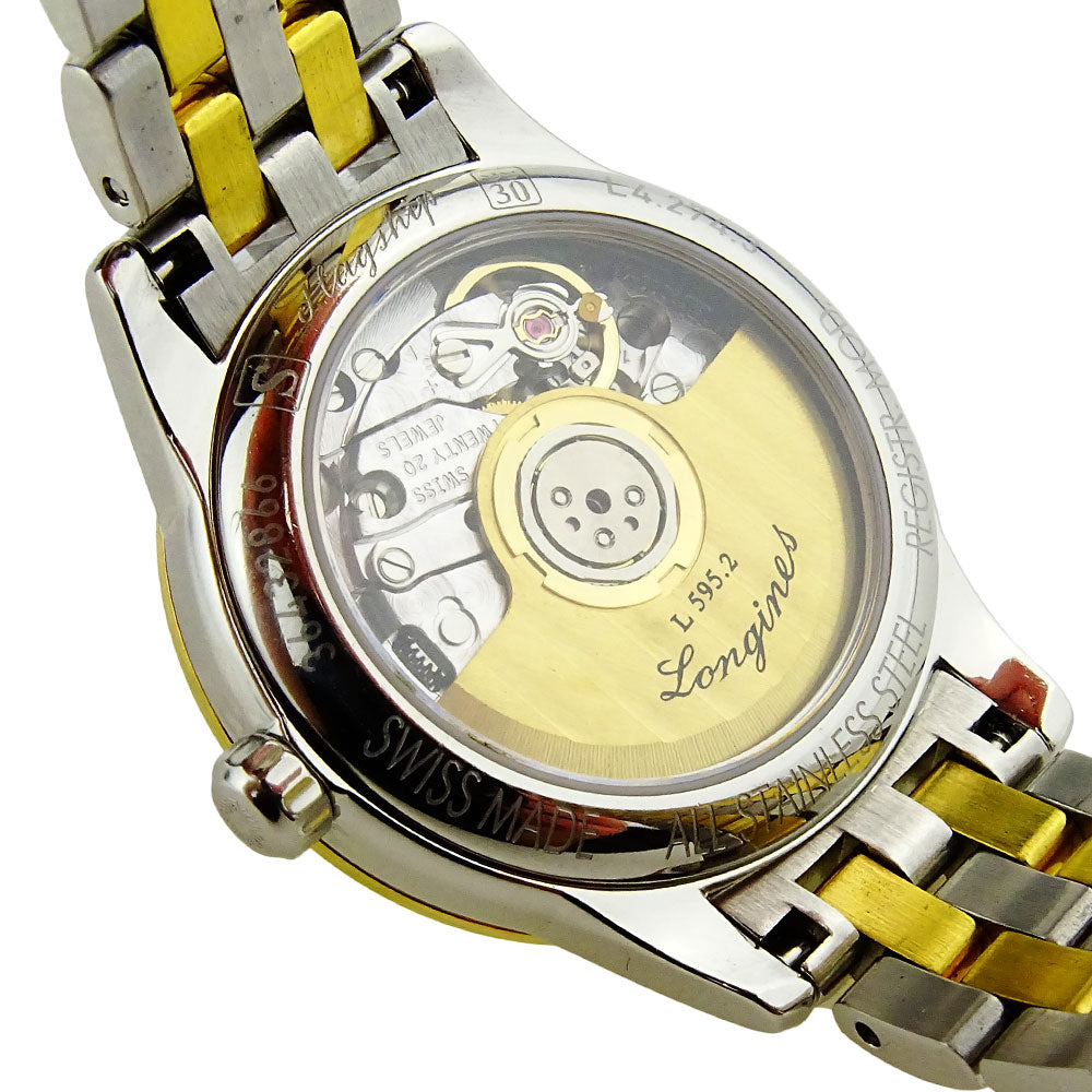 Longines Lady Flagship Steel and Gold Automatic L4.274.3.32.7