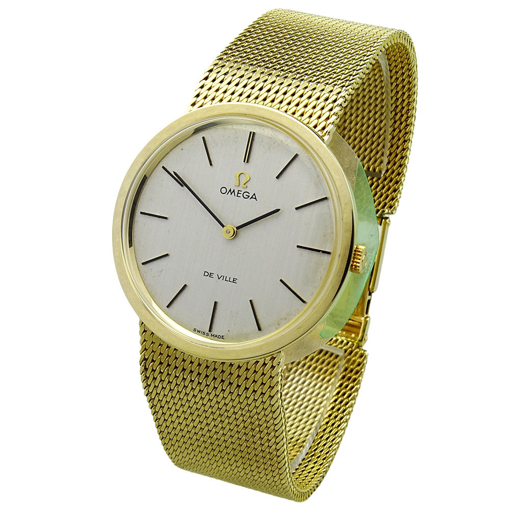 Omega De Ville 9ct Gold Mechanical