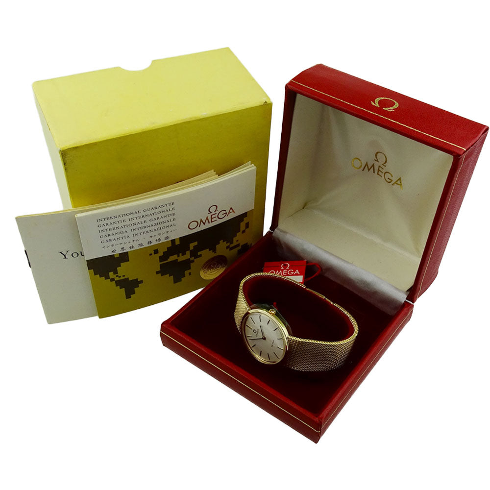 Omega De Ville 9ct Gold Mechanical