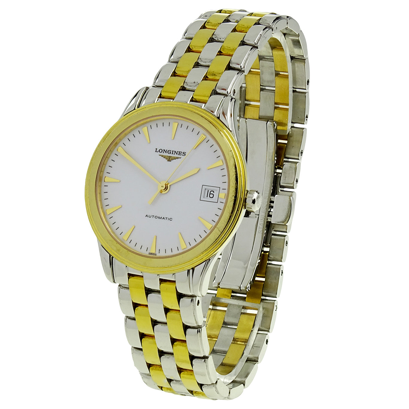 Longines Flagship Steel &amp; Gold Automatic L4.774.3.22.7