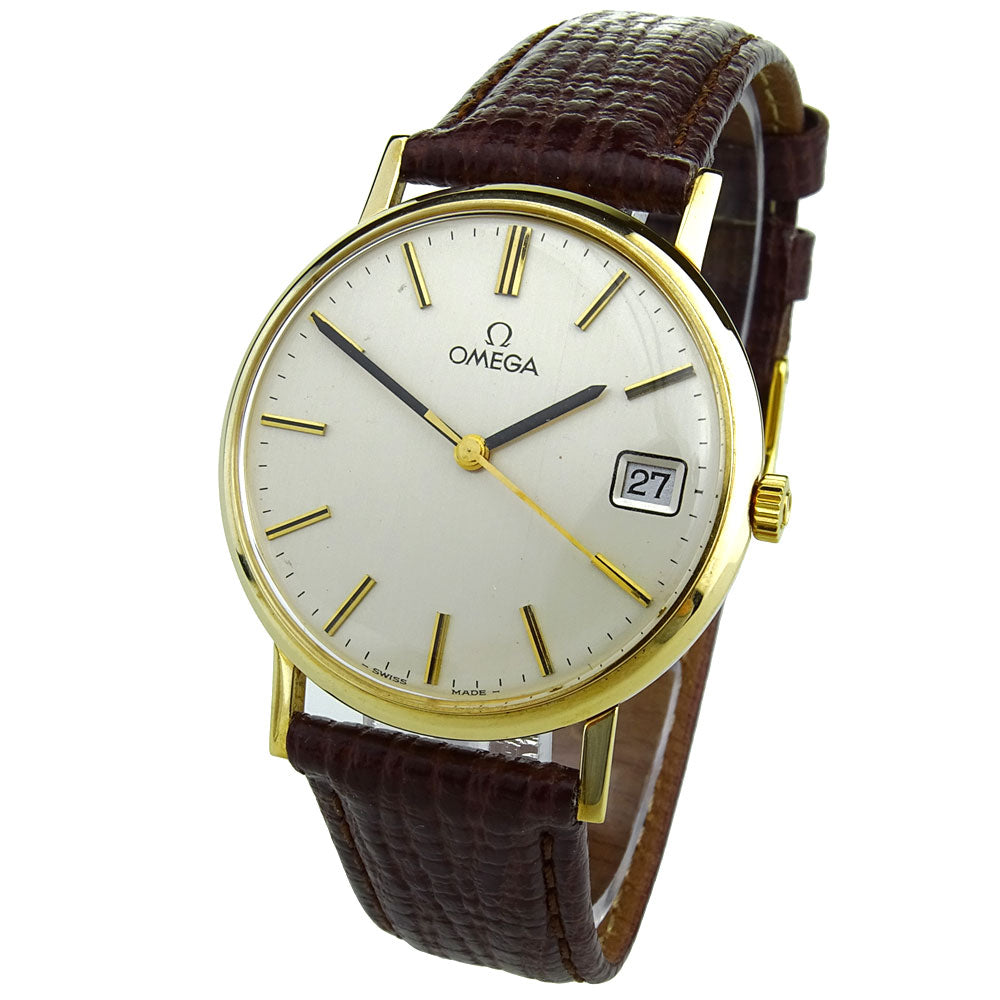 Omega Vintage 9ct Gold Mechanical