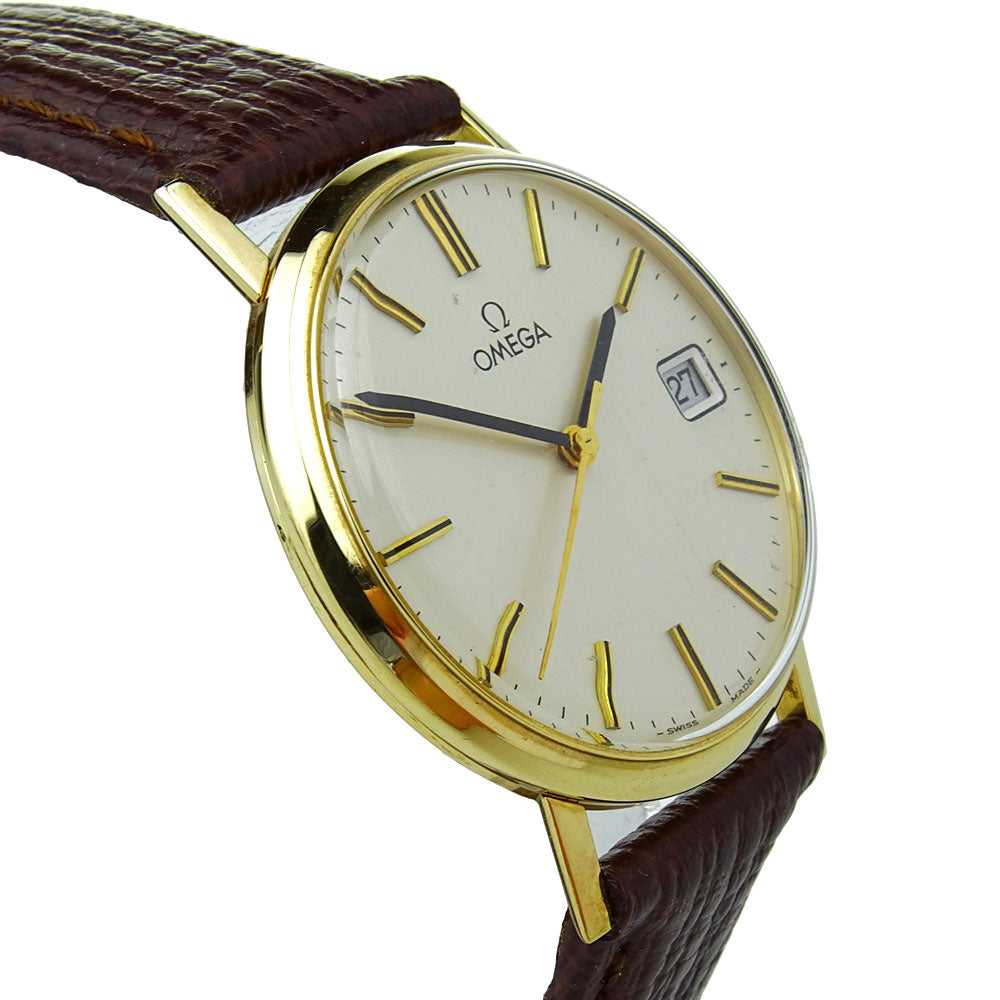 Omega Vintage 9ct Gold Mechanical