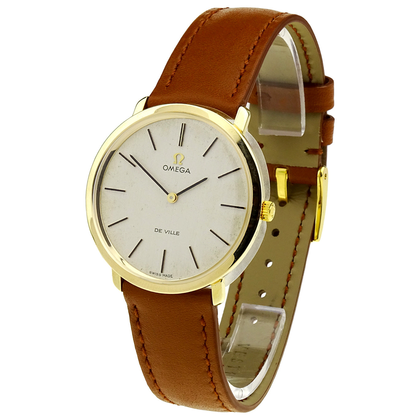 Omega De Ville 9ct Gold Vintage Mechanical