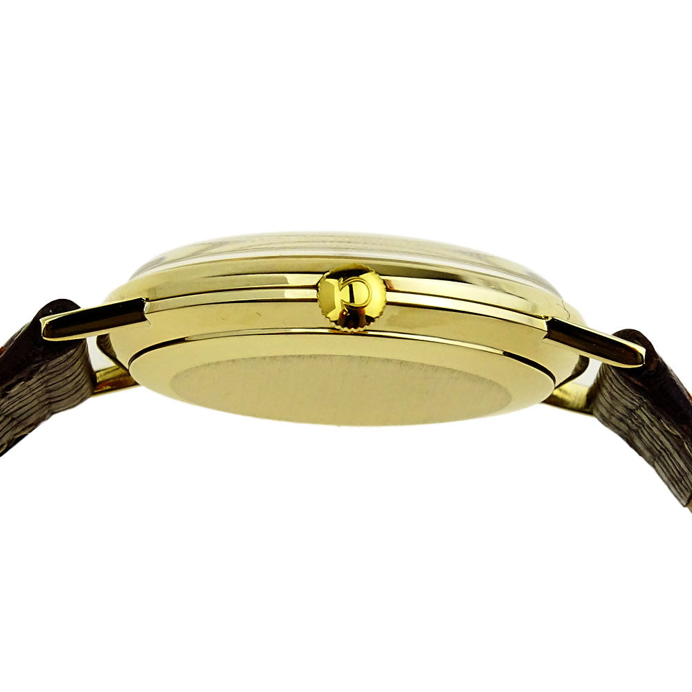 Omega Geneve Vintage 9ct Gold Mechanical