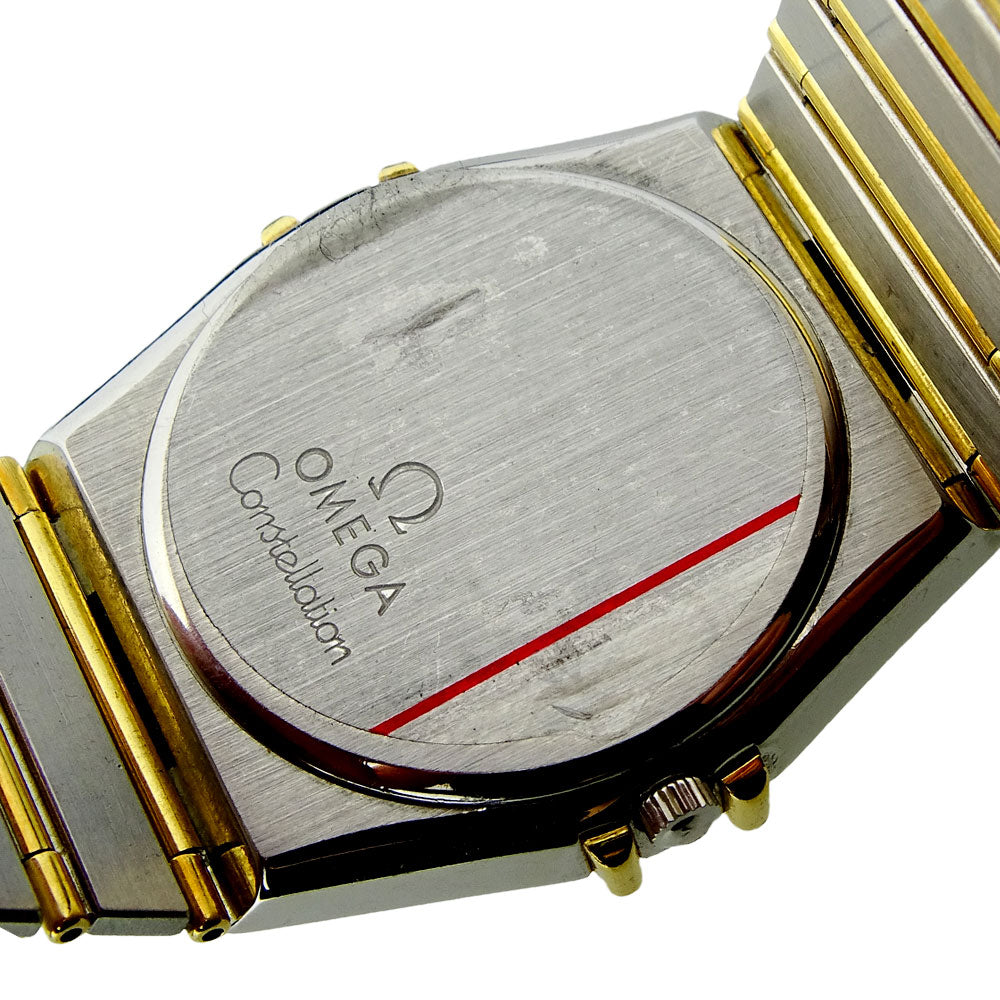 Omega Constellation Steel and Gold Quartz 396.1070