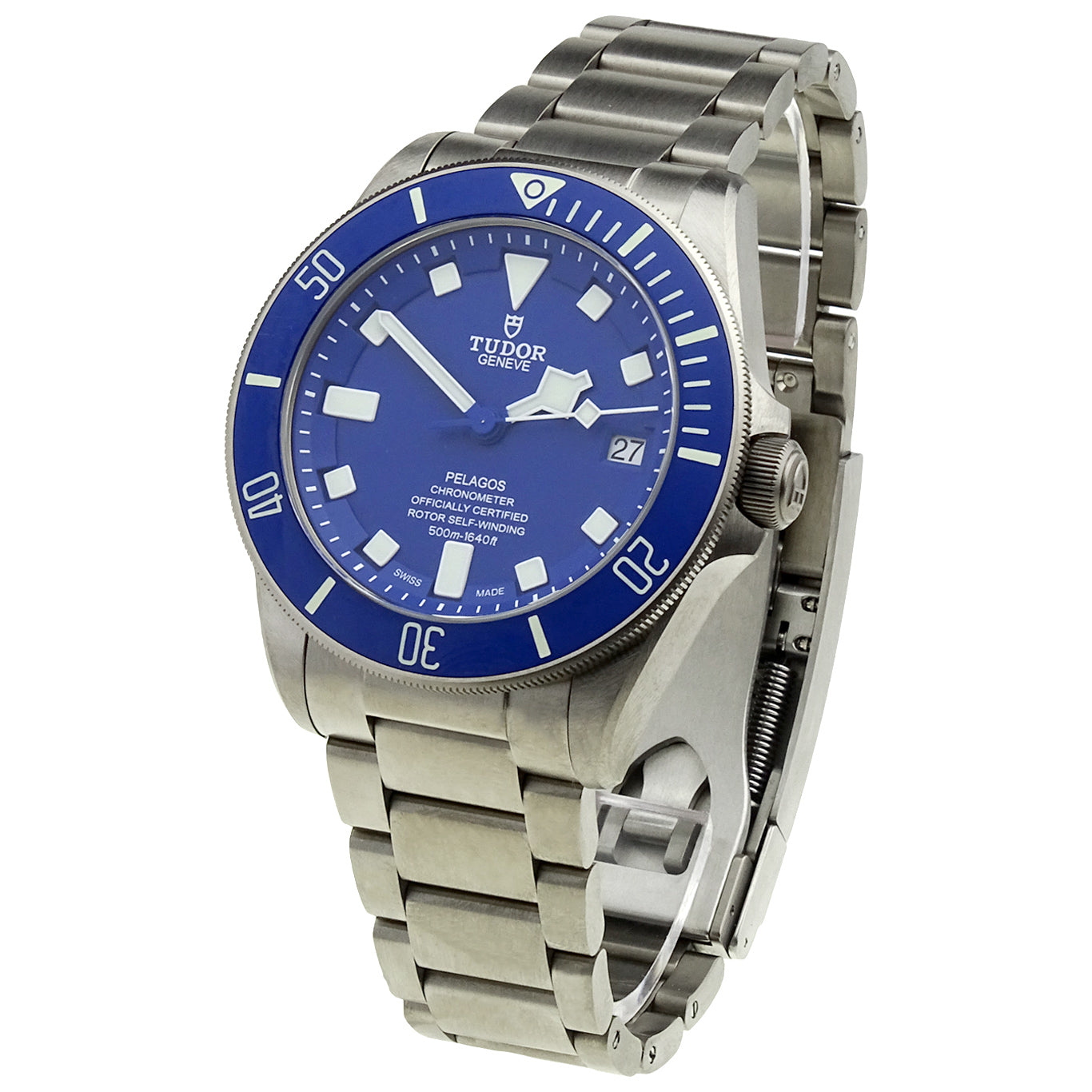 Tudor Pelagos Titanium Blue Automatic M25600TB