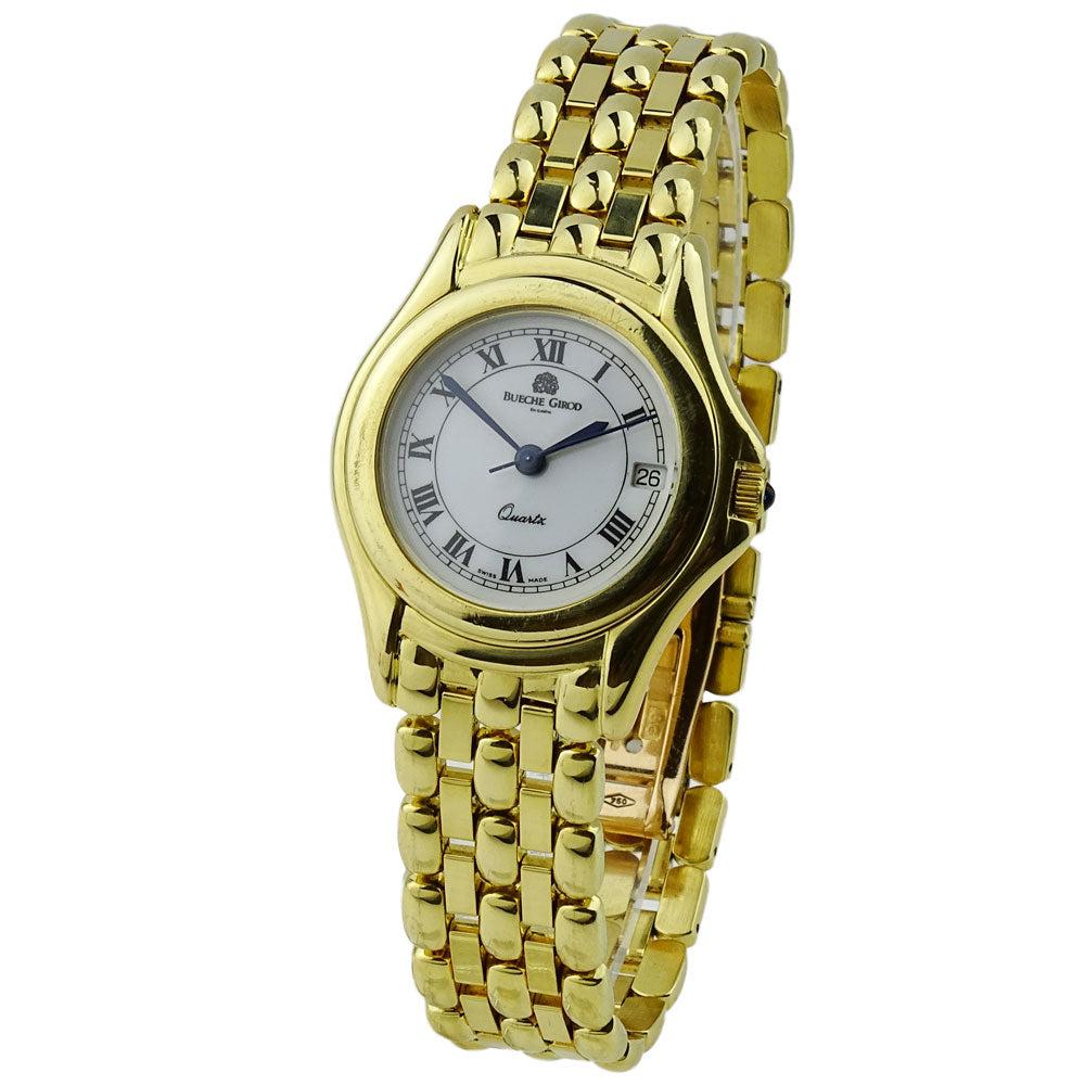 Bueche-Girod Ladies 18ct Gold Quartz