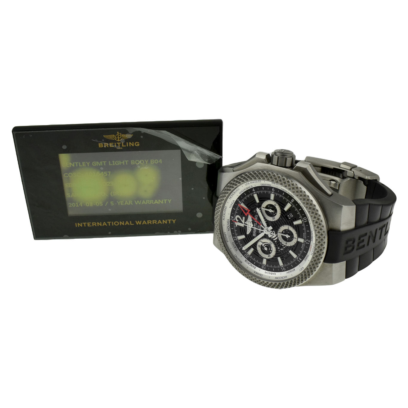 Breitling Bentley B04 GMT "Light Body" EB0432