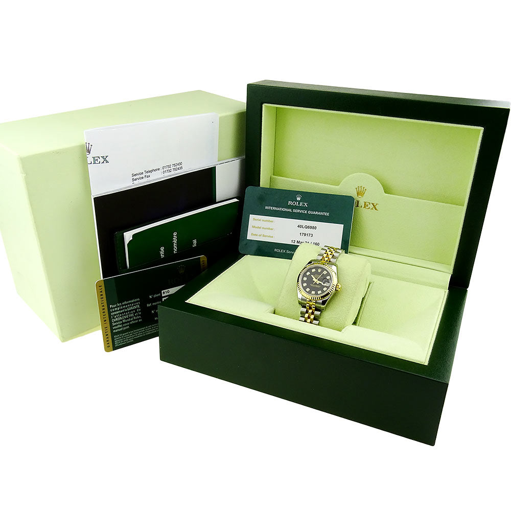 Rolex Lady Datejust Steel and Gold 179173