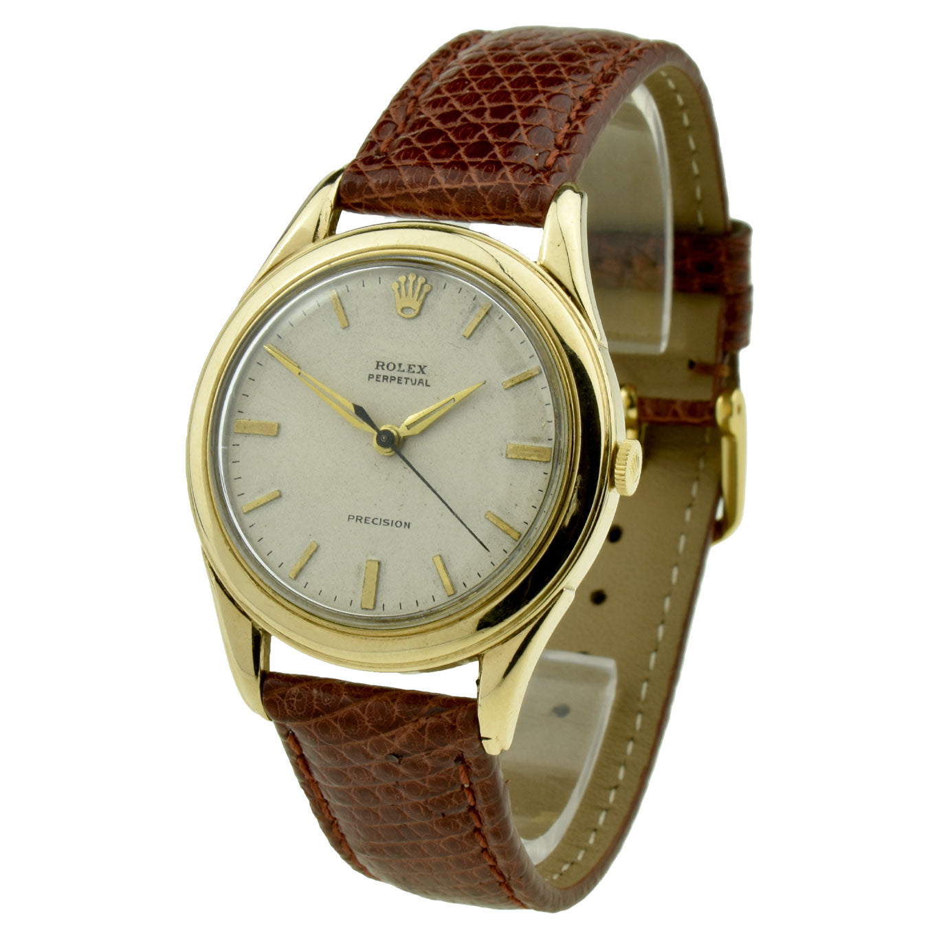 Rolex Perpetual Precision 9ct Gold Vintage Automatic at Parkers Jewellers