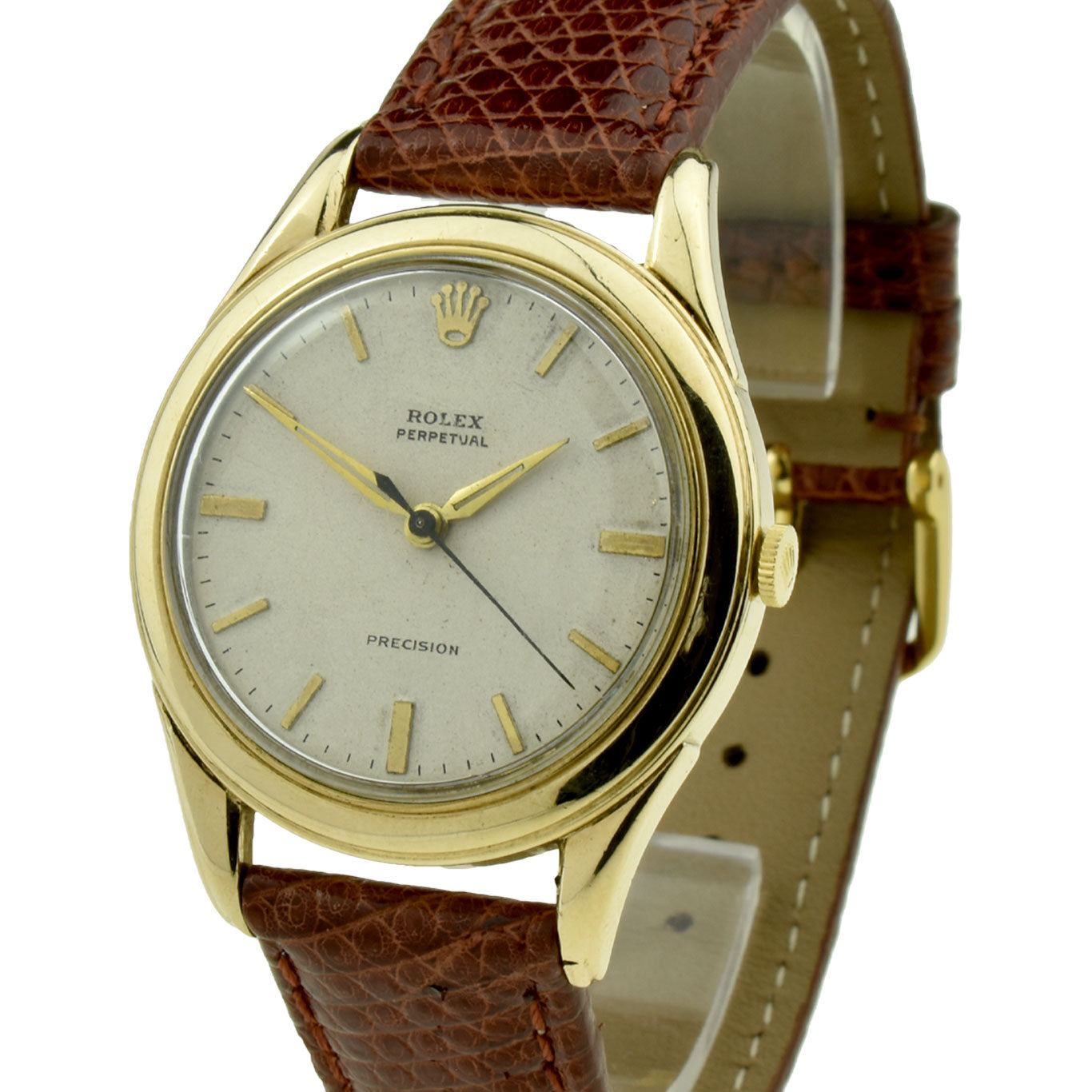 Rolex Perpetual Precision 9ct Gold Vintage Automatic