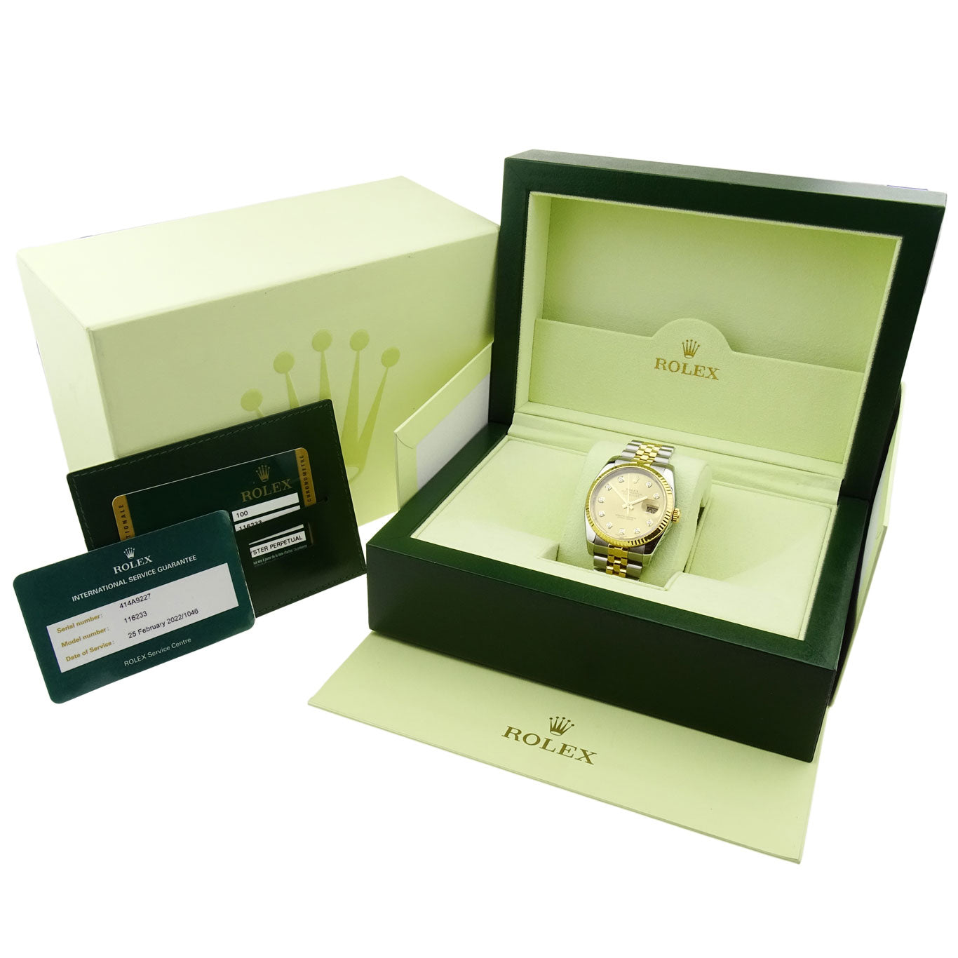 Rolex Datejust Oyster Perpetual 116233