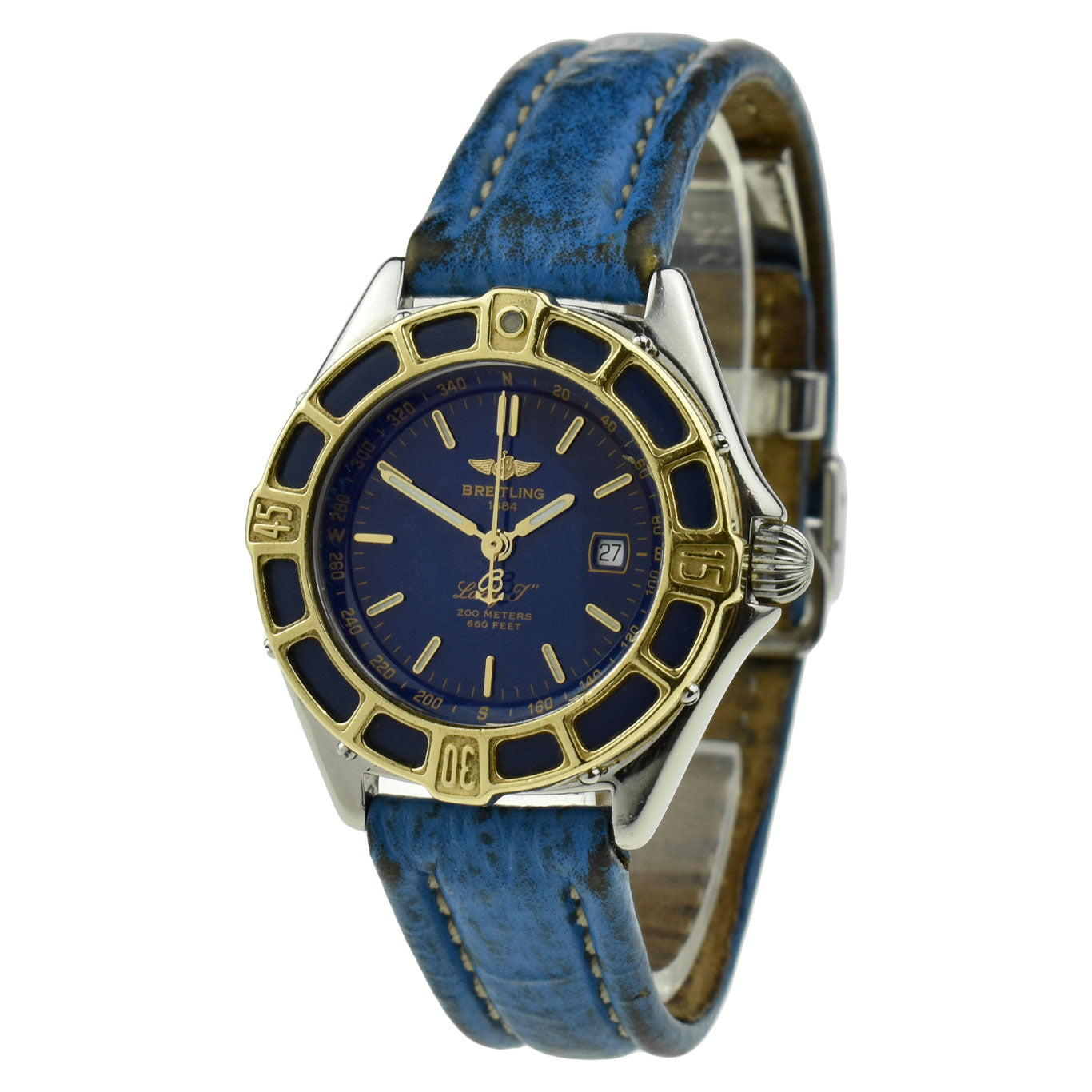 Breitling Lady J Steel &amp; Gold Quartz D52065
