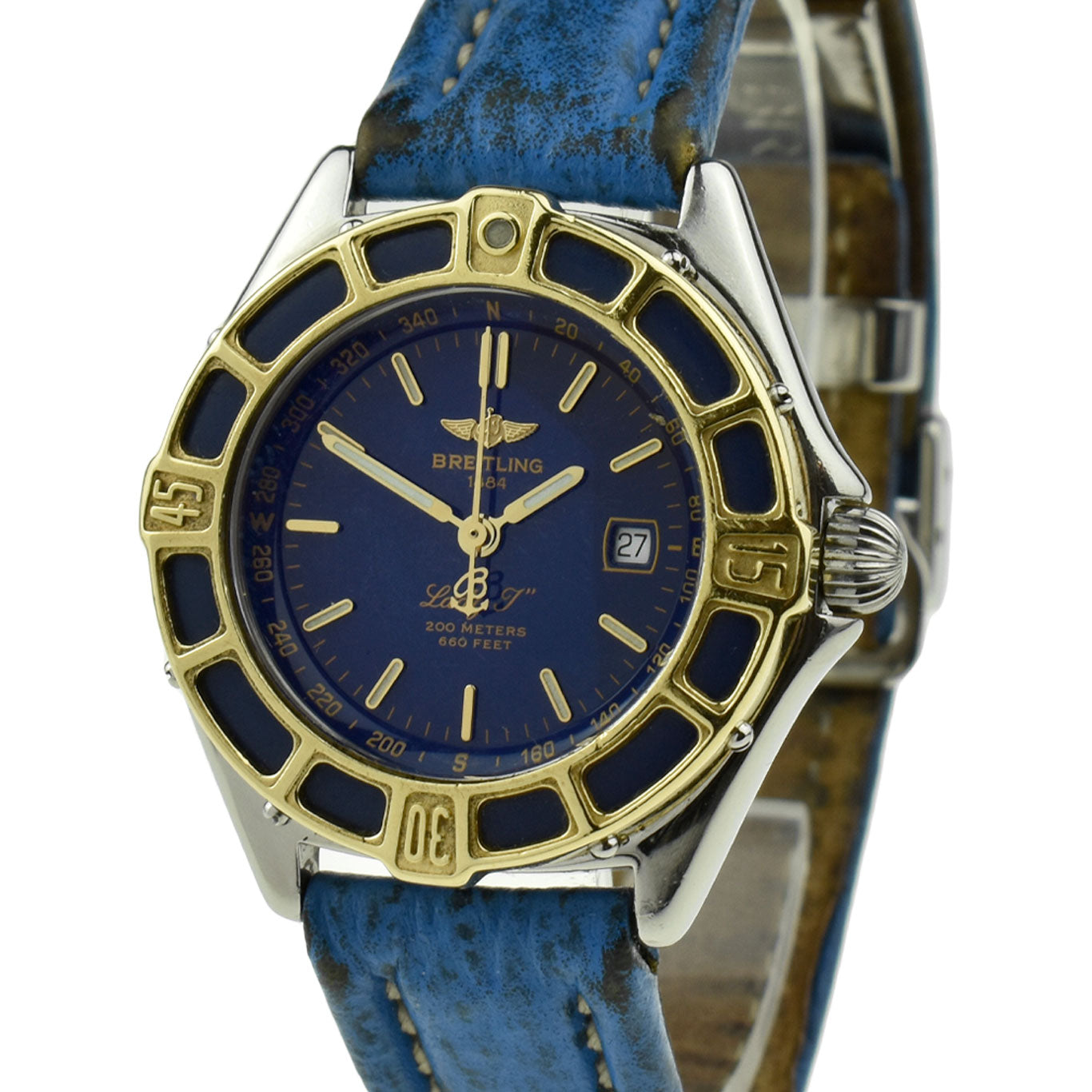 Breitling Lady J Steel &amp; Gold Quartz D52065