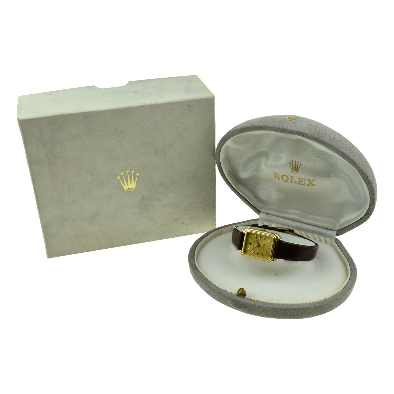 Rolex Orchid 18ct Gold Mechanical Wristwatch 2681