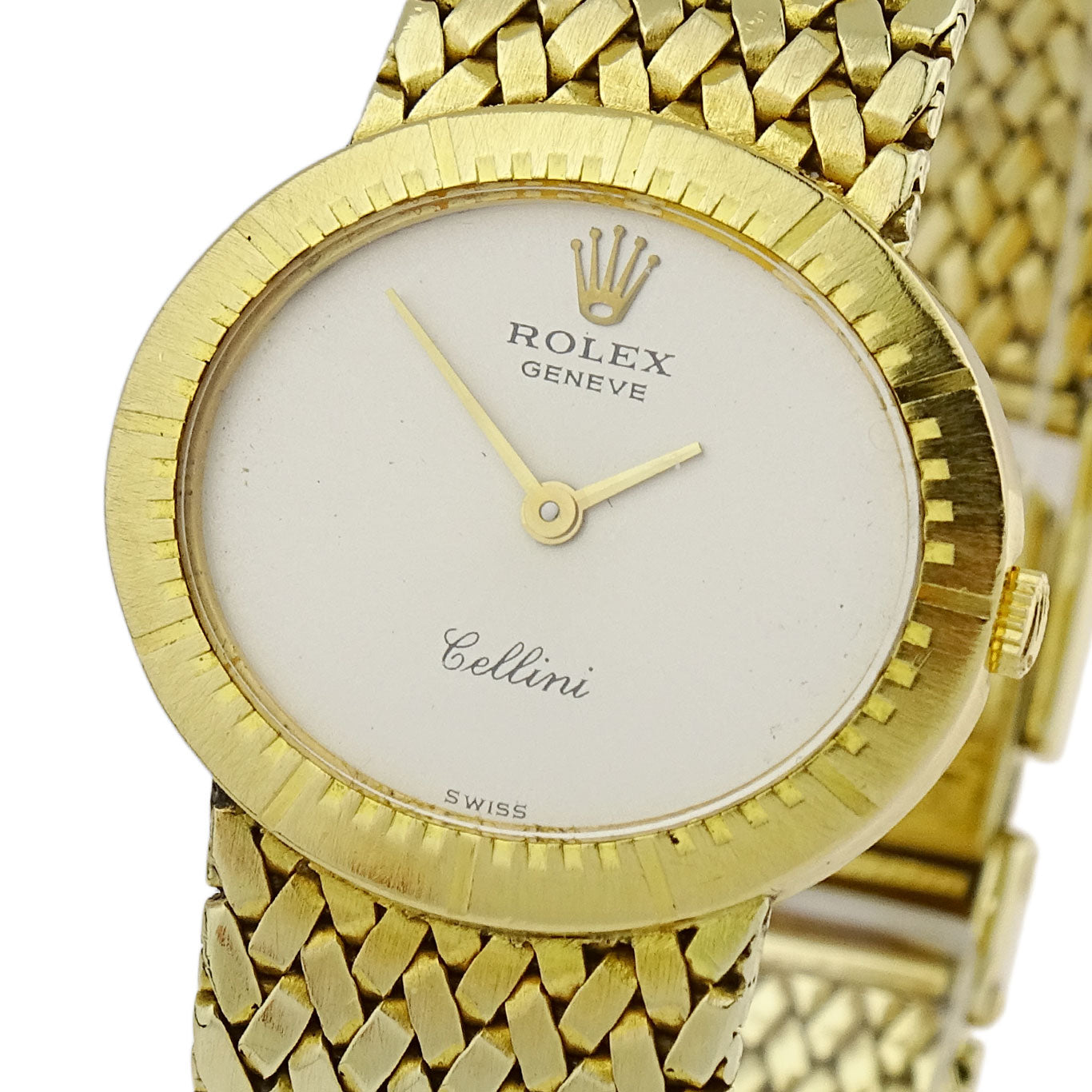 Rolex Cellini Ladies 18ct Gold Mechanical 4081