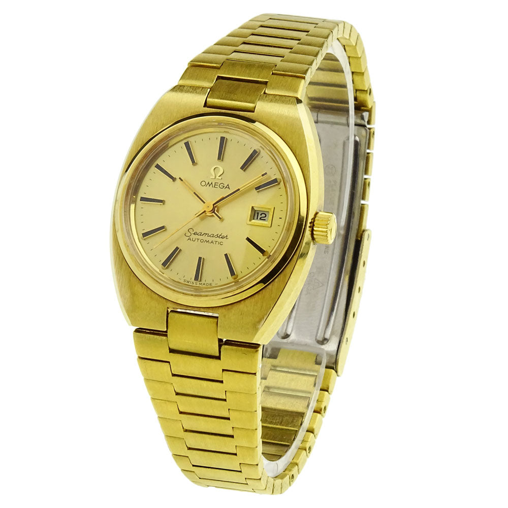 Omega Lady Seamaster Vintage Gold Plated Automatic