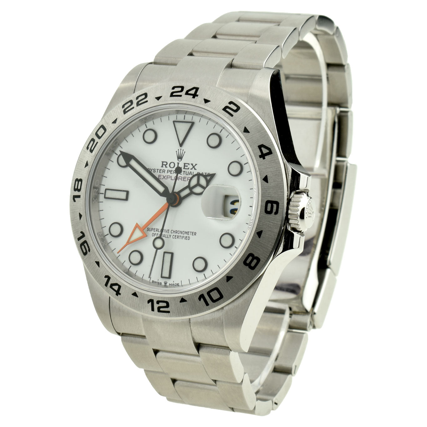 Rolex Explorer II Polar Oyster Perpetual 226570 at Parkers Jewellers