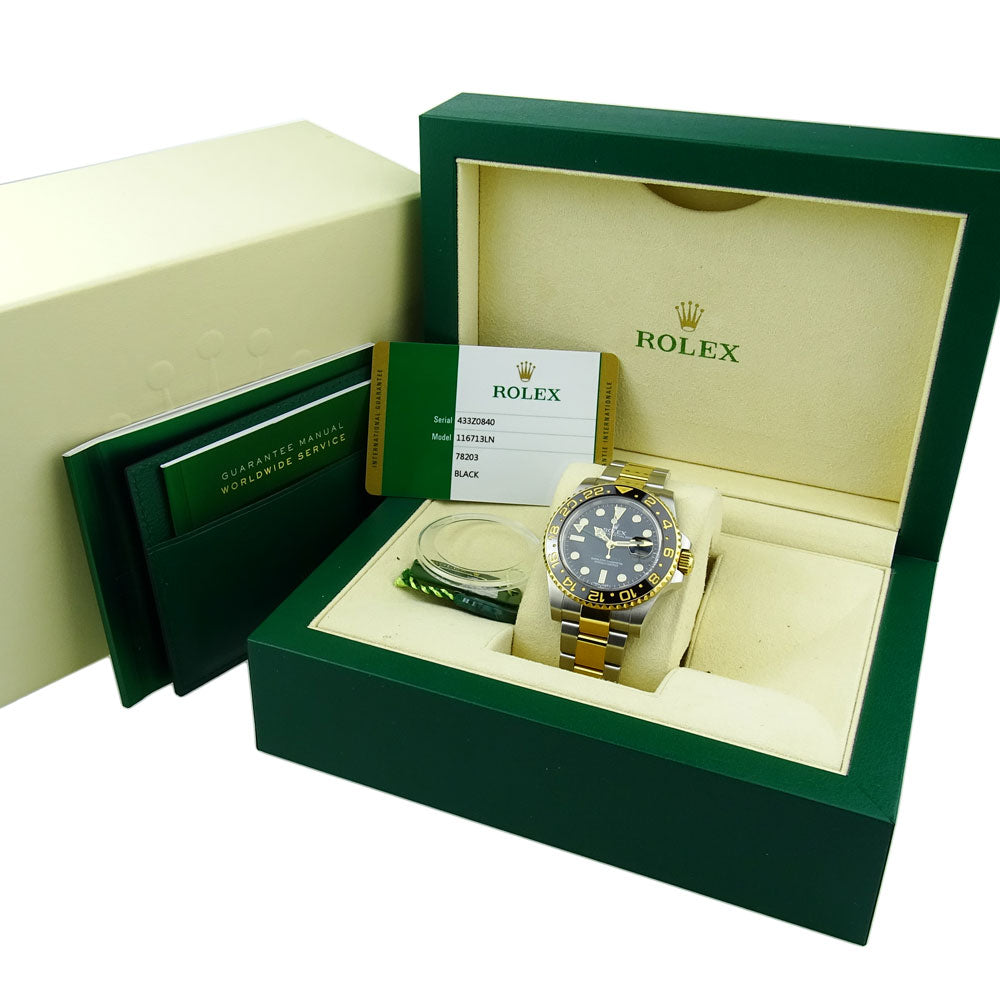 Rolex GMT-Master II Steel &amp; Gold 116713LN