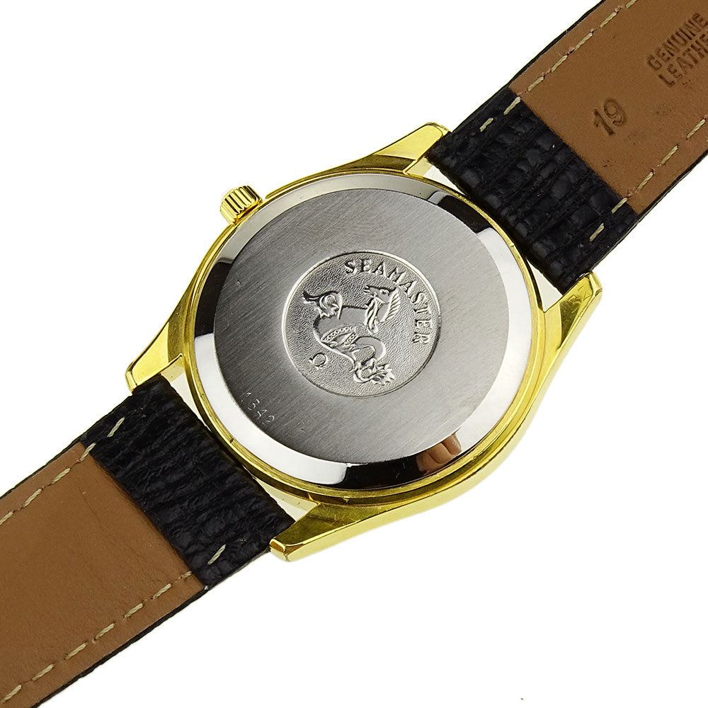 Omega Seamaster Quartz Gold Plate