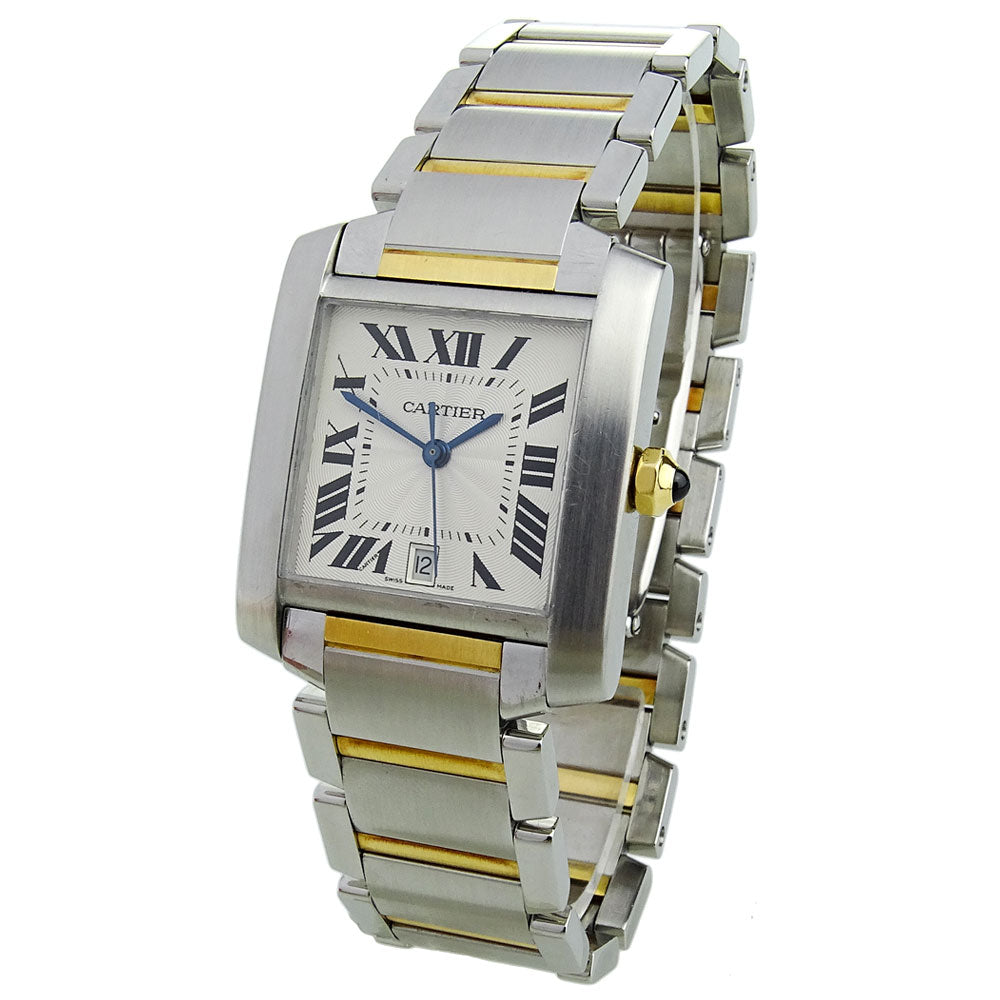Cartier Tank Francaise Steel &amp; Gold Automatic W51005Q4