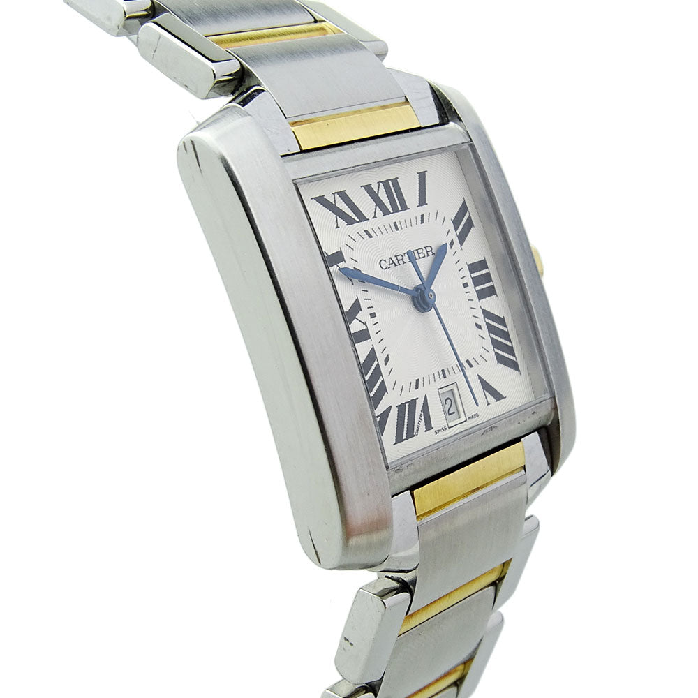 Cartier Tank Francaise Steel &amp; Gold Automatic W51005Q4