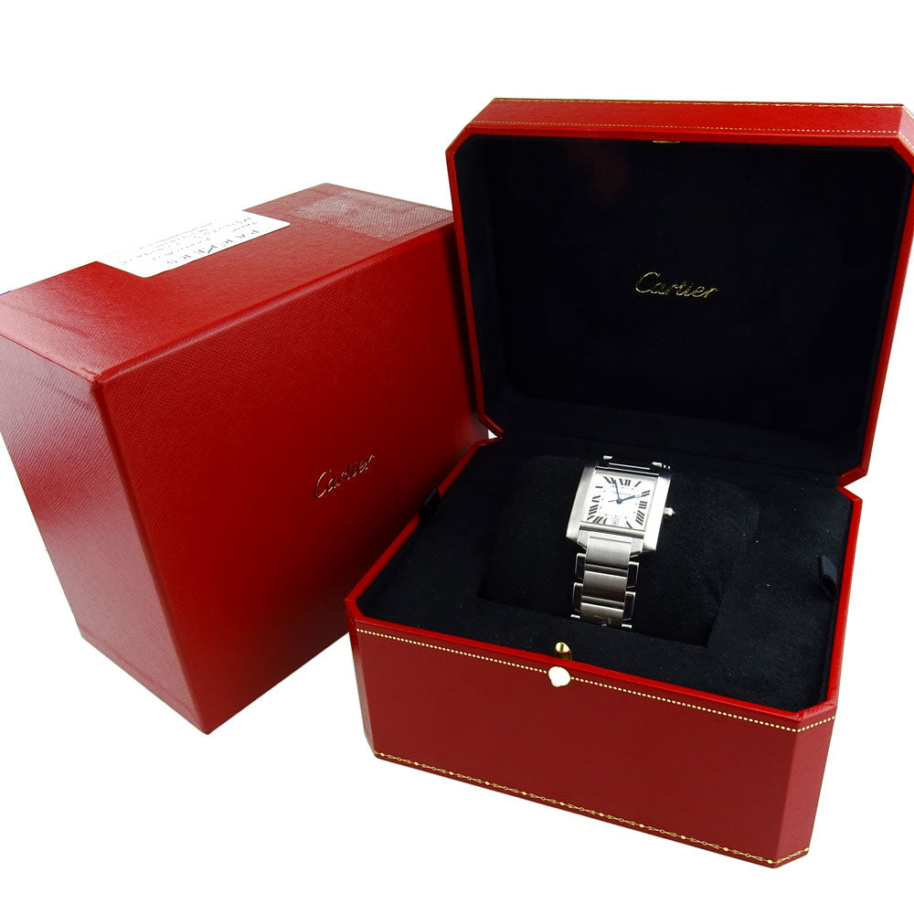 Cartier Tank Francaise Steel Automatic W51002Q3