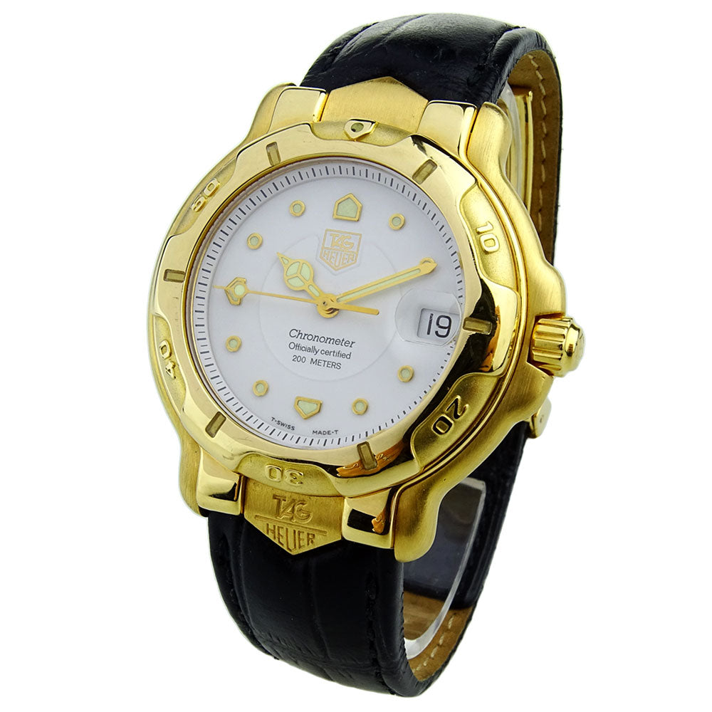 Tag Heuer 6000 Series 18k Gold WH514