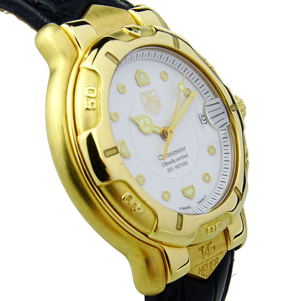Tag Heuer 6000 Series 18k Gold WH514