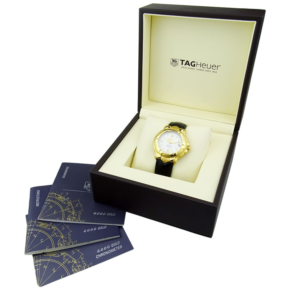 Tag Heuer 6000 Series 18k Gold WH514