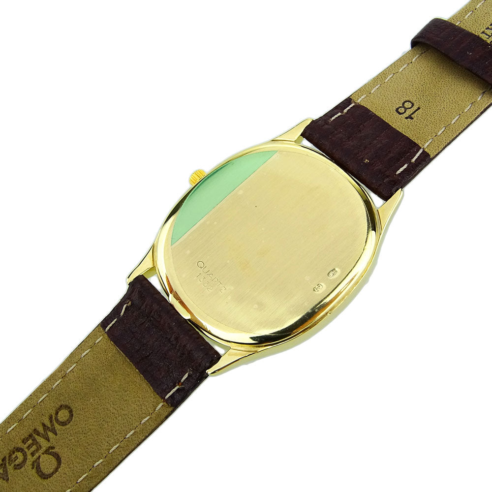 Omega Classic 9ct Gold Quartz