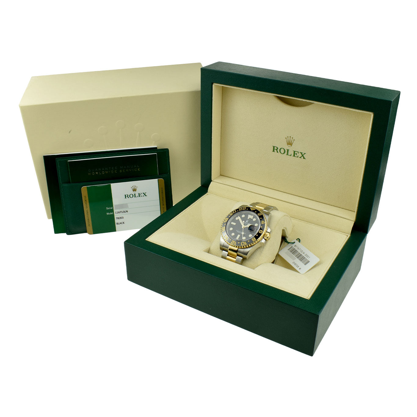 Rolex GMT-Master II Steel &amp; Gold 116713LN