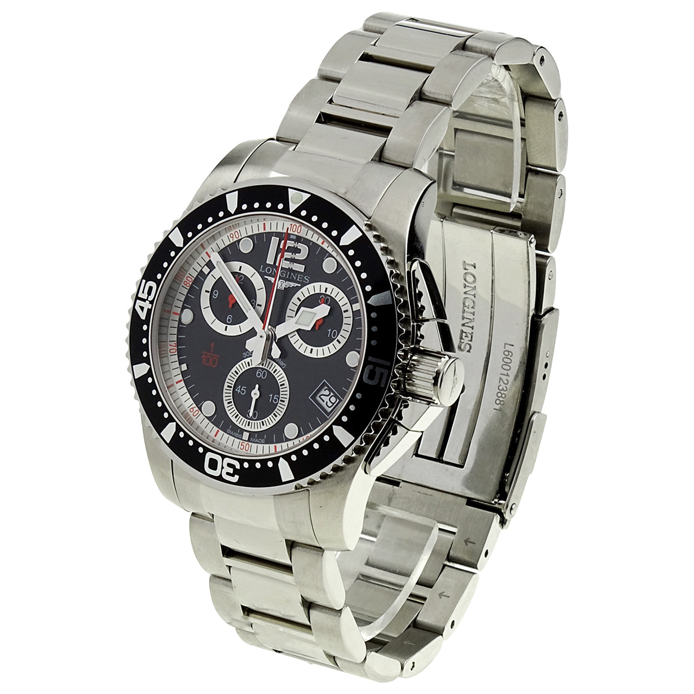 Longines HydroConquest Quartz Chronograph L3.743.4.56.6