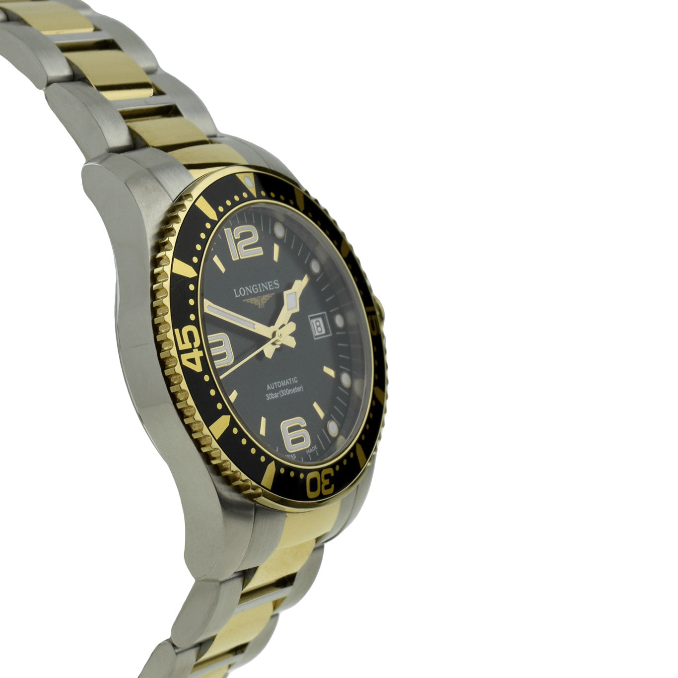 Longines Hydro Conquest Steel &amp; Gold Automatic L3.742.3.56.7
