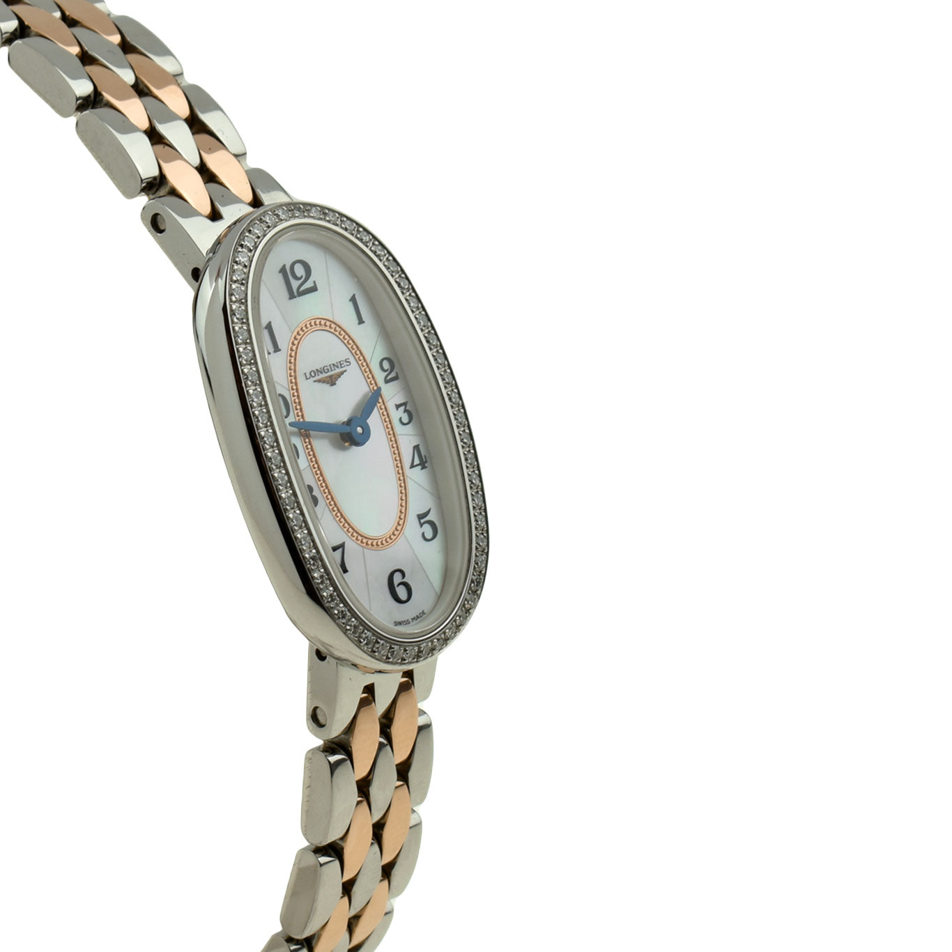 Longines Symphonette Steel &amp; Rose Gold Diamond Set L2.305.5