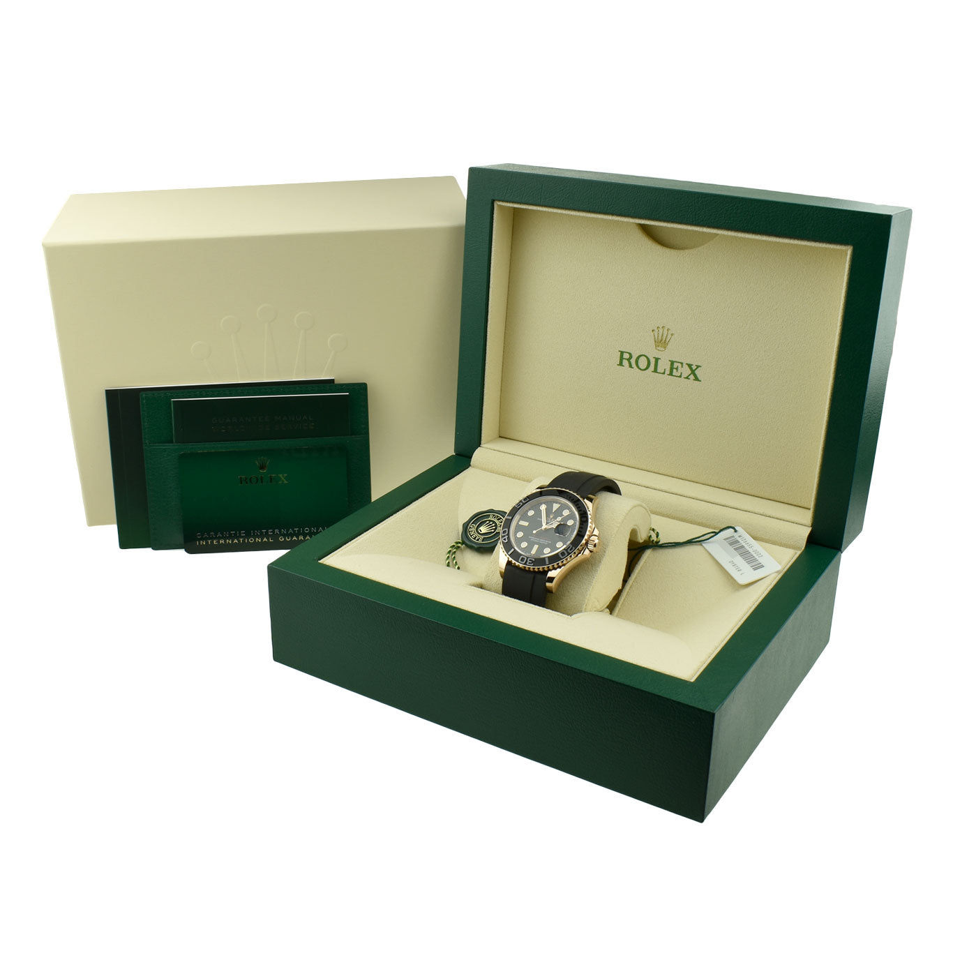 Rolex Yacht-Master 40 Oysterflex 18ct Rose Gold 126655