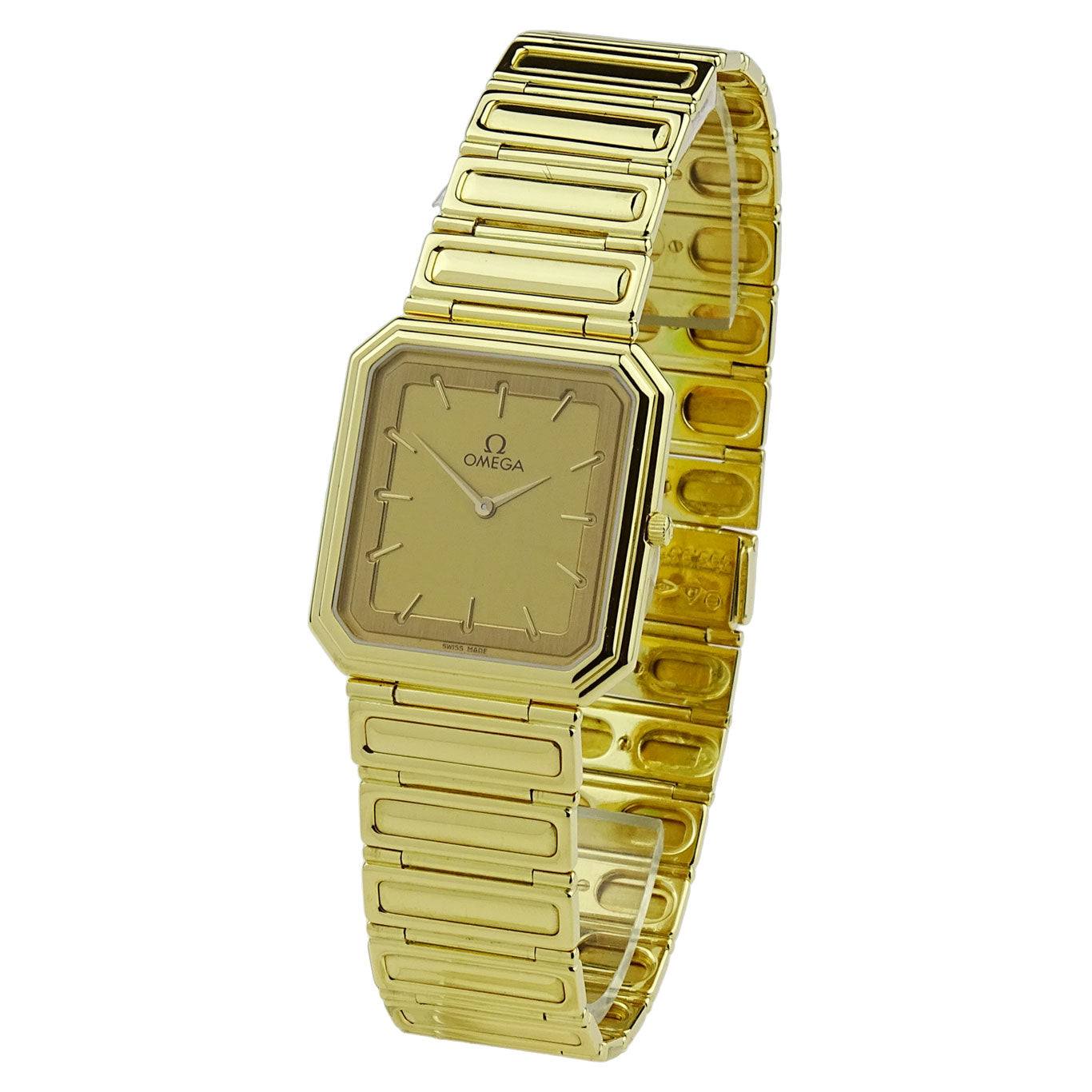 Omega 18ct Gold Slimline Quartz