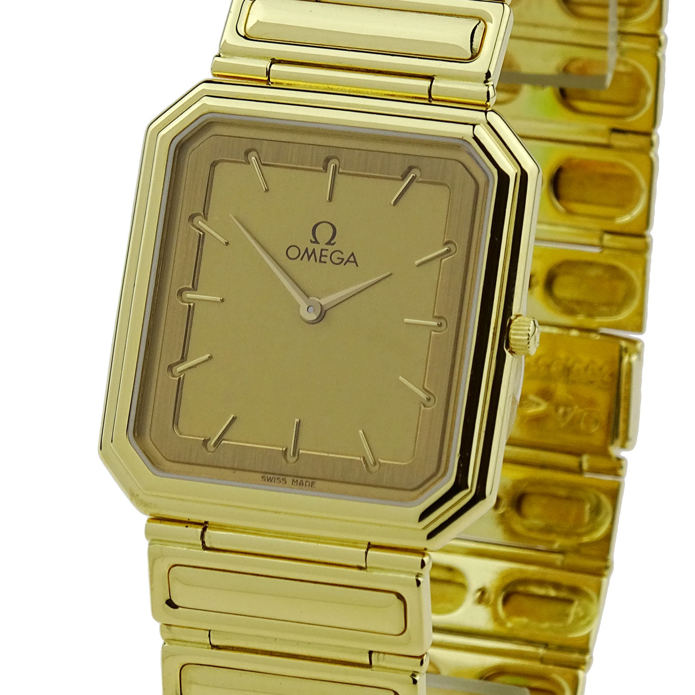 Omega 18ct Gold Slimline Quartz