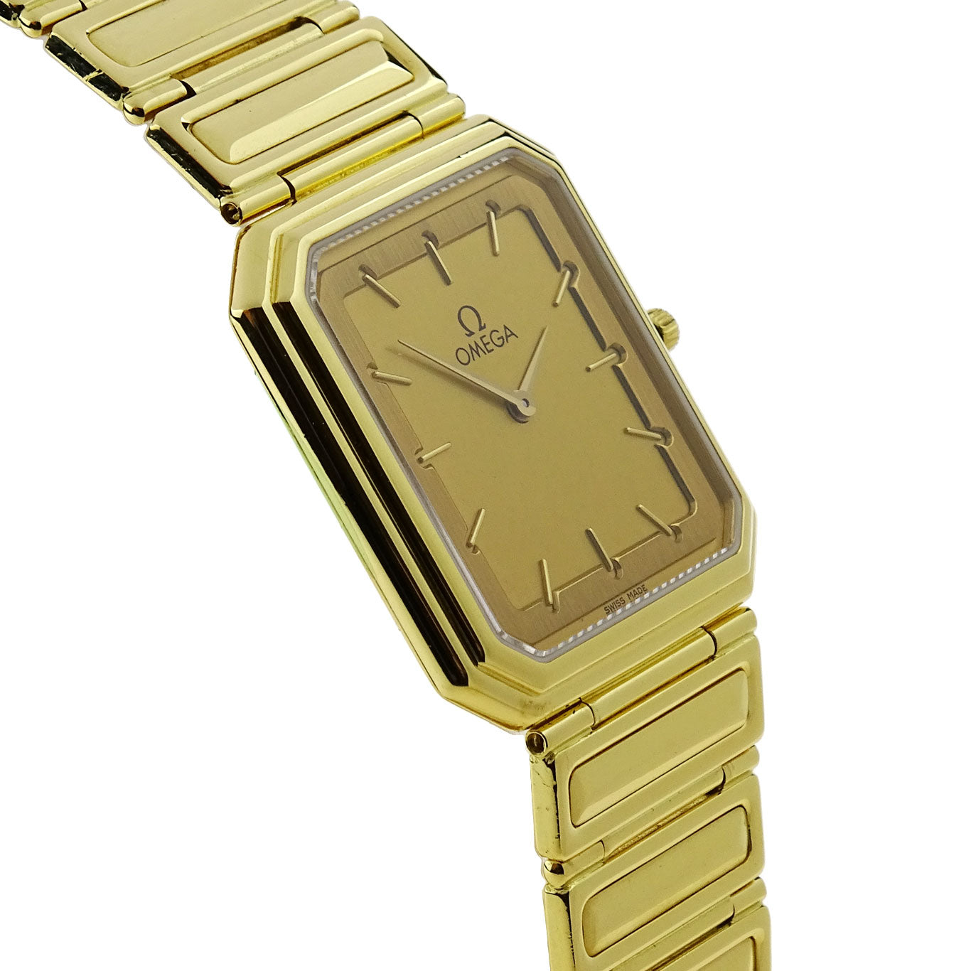 Omega 18ct Gold Slimline Quartz