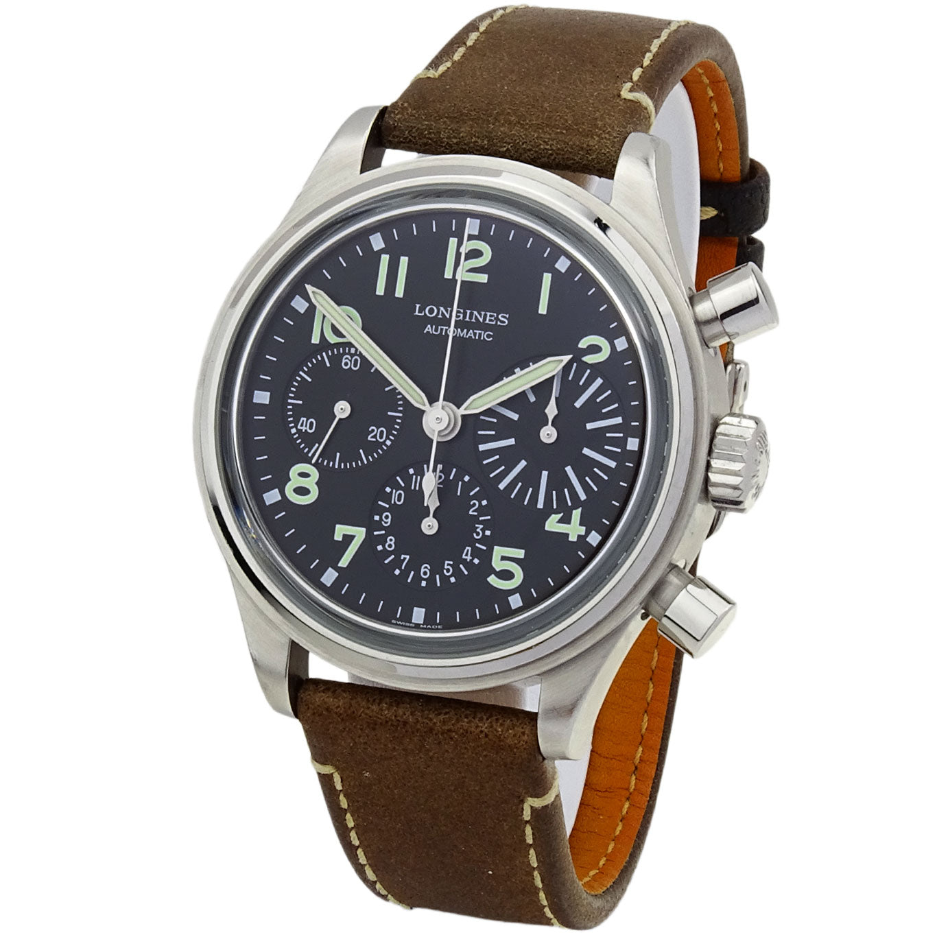 Longines Avigation Steel Automatic L2.816.4.53.2