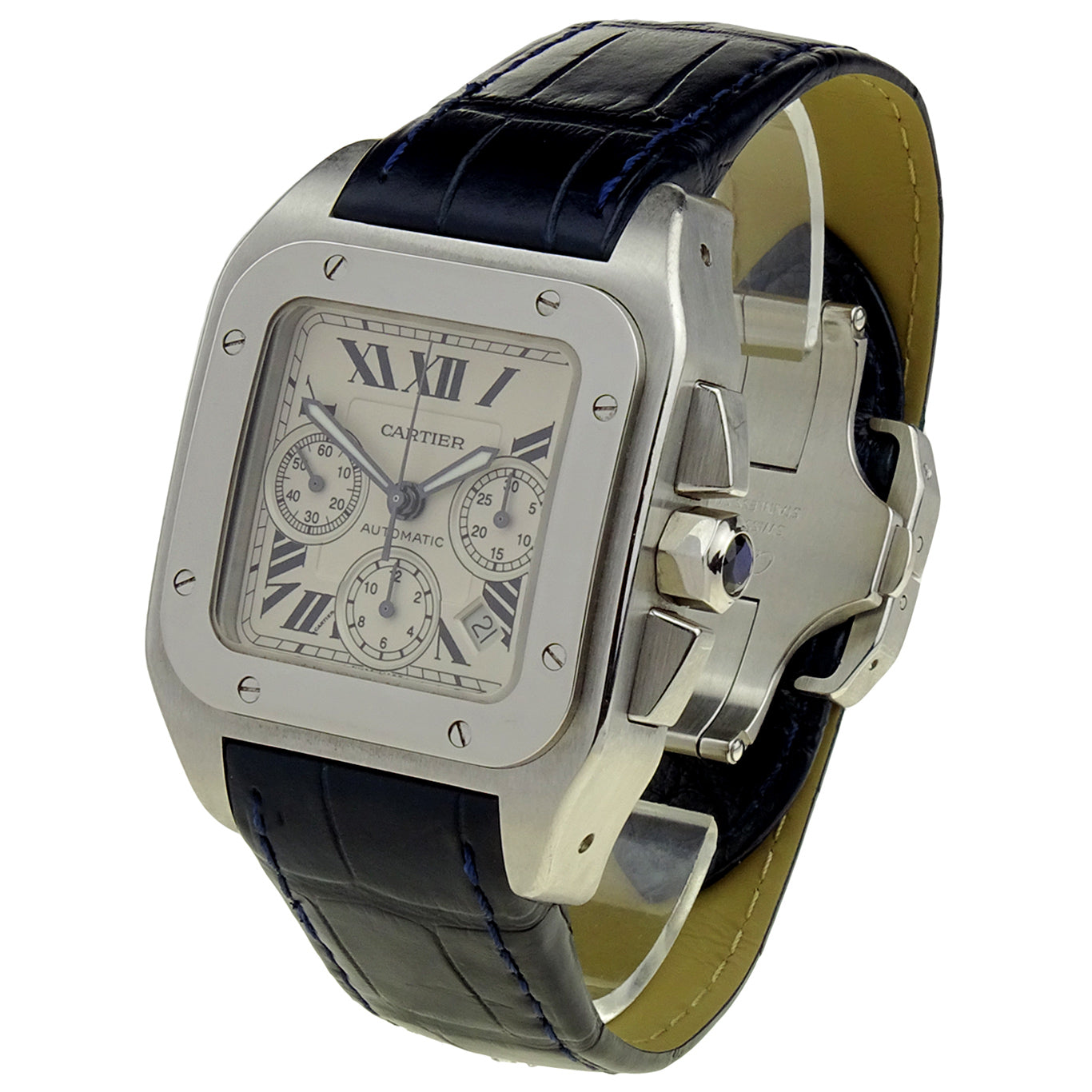 Cartier Santos 100 Chrono W20090X8