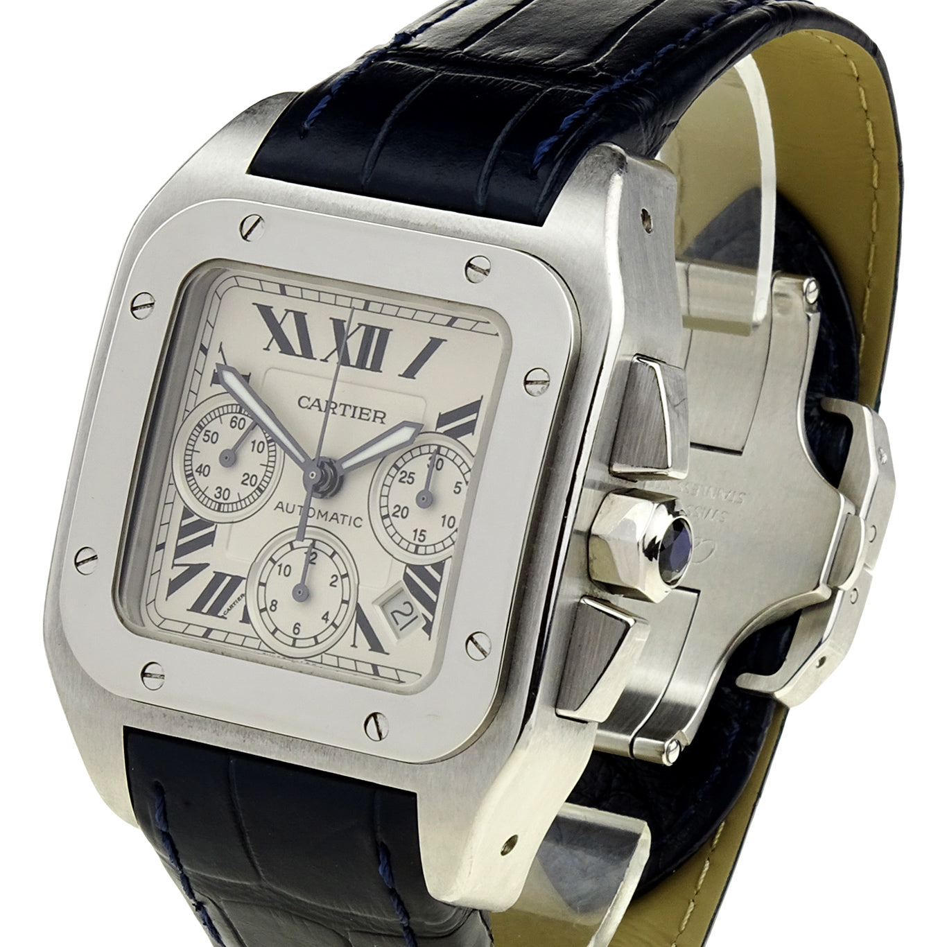 Cartier Santos 100 Chrono W20090X8