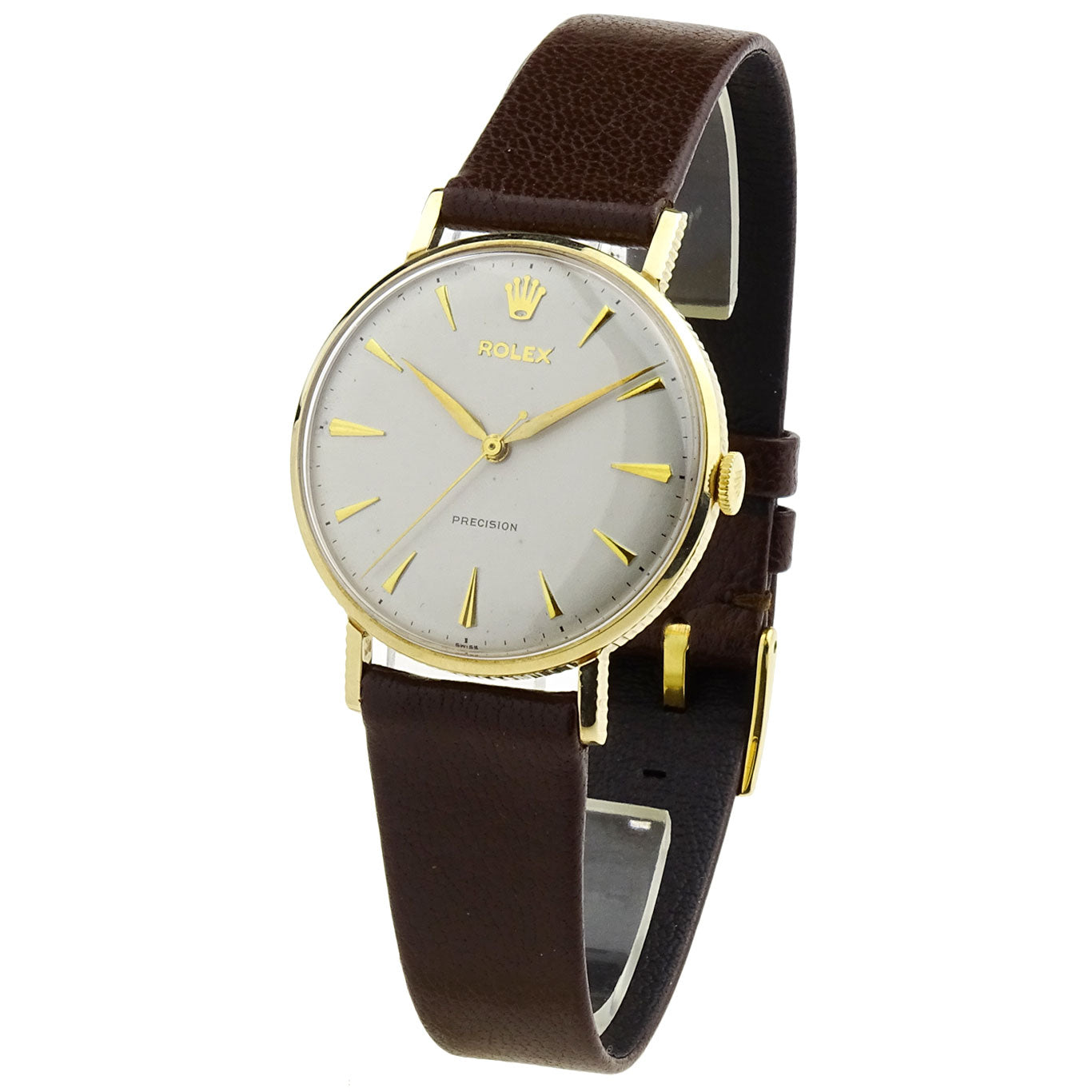 Rolex Precision Vintage 9ct Gold Mechanical at Parkers Jewellers