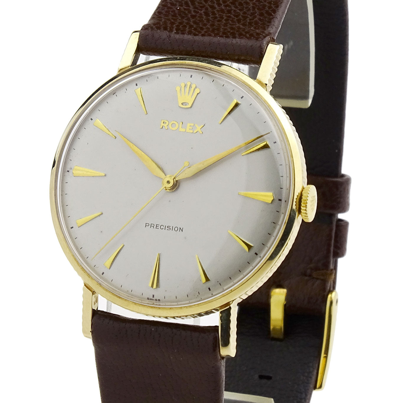 Rolex Precision Vintage 9ct Gold Mechanical