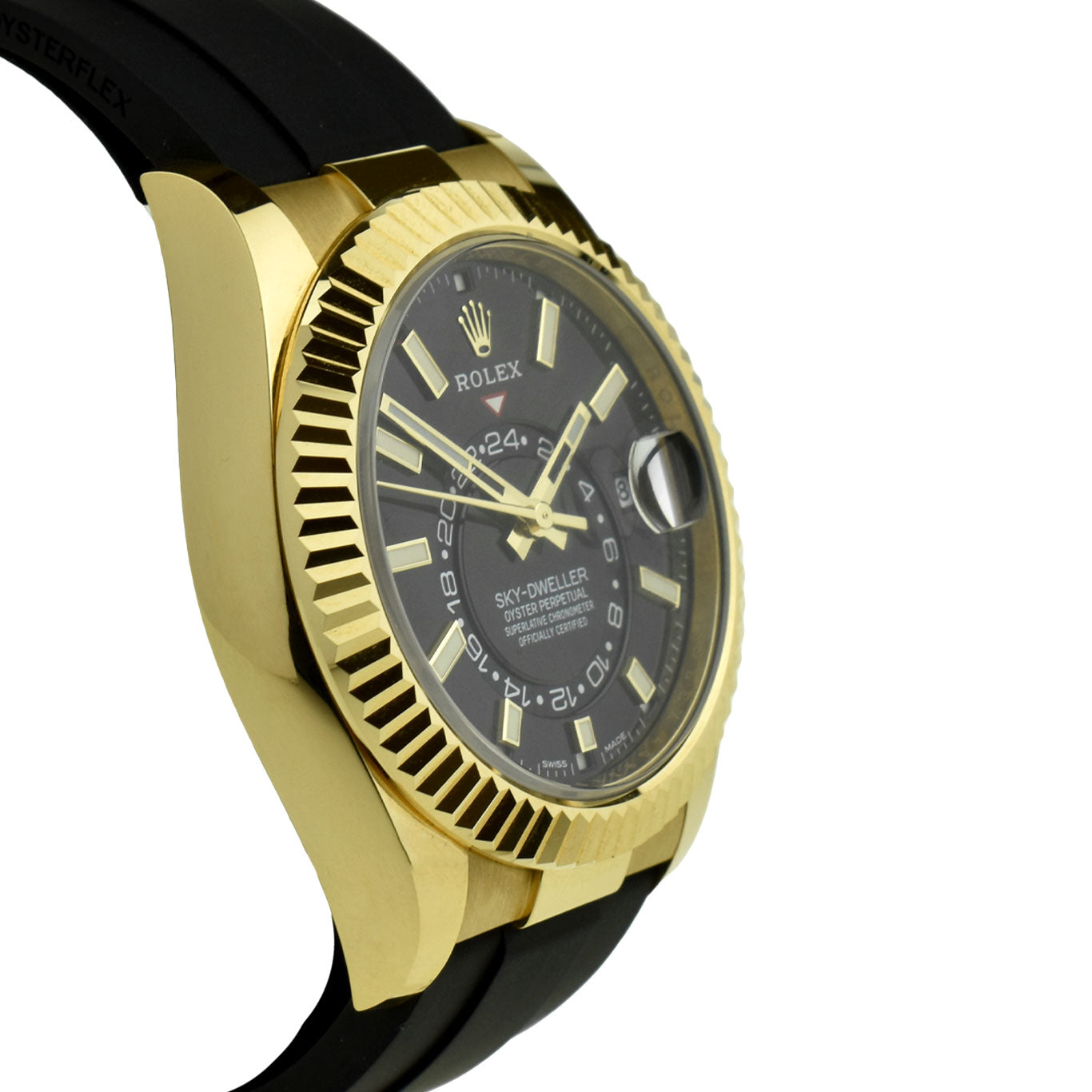 Rolex Sky-Dweller 18ct Gold Oysterflex 326238