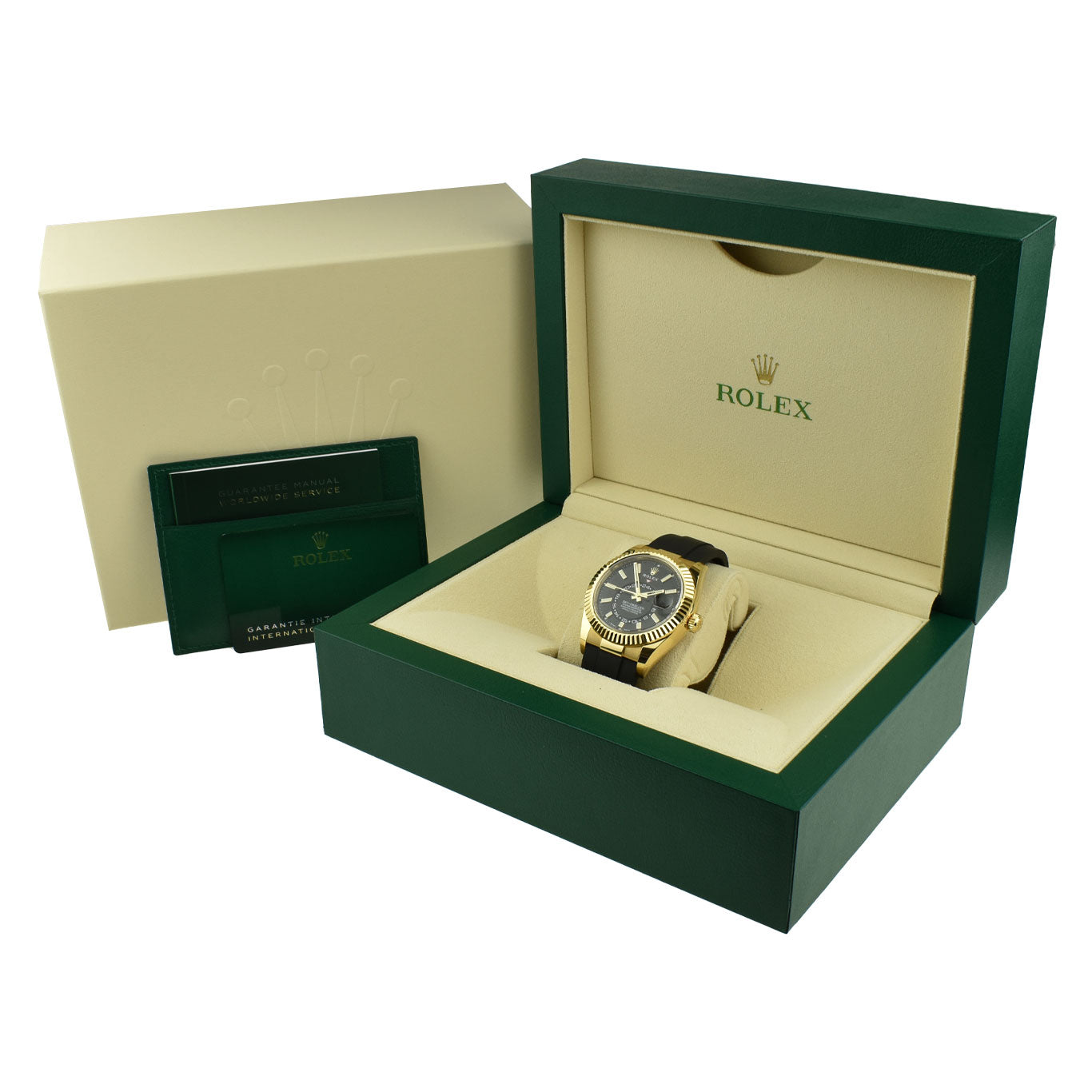 Rolex Sky-Dweller 18ct Gold Oysterflex 326238